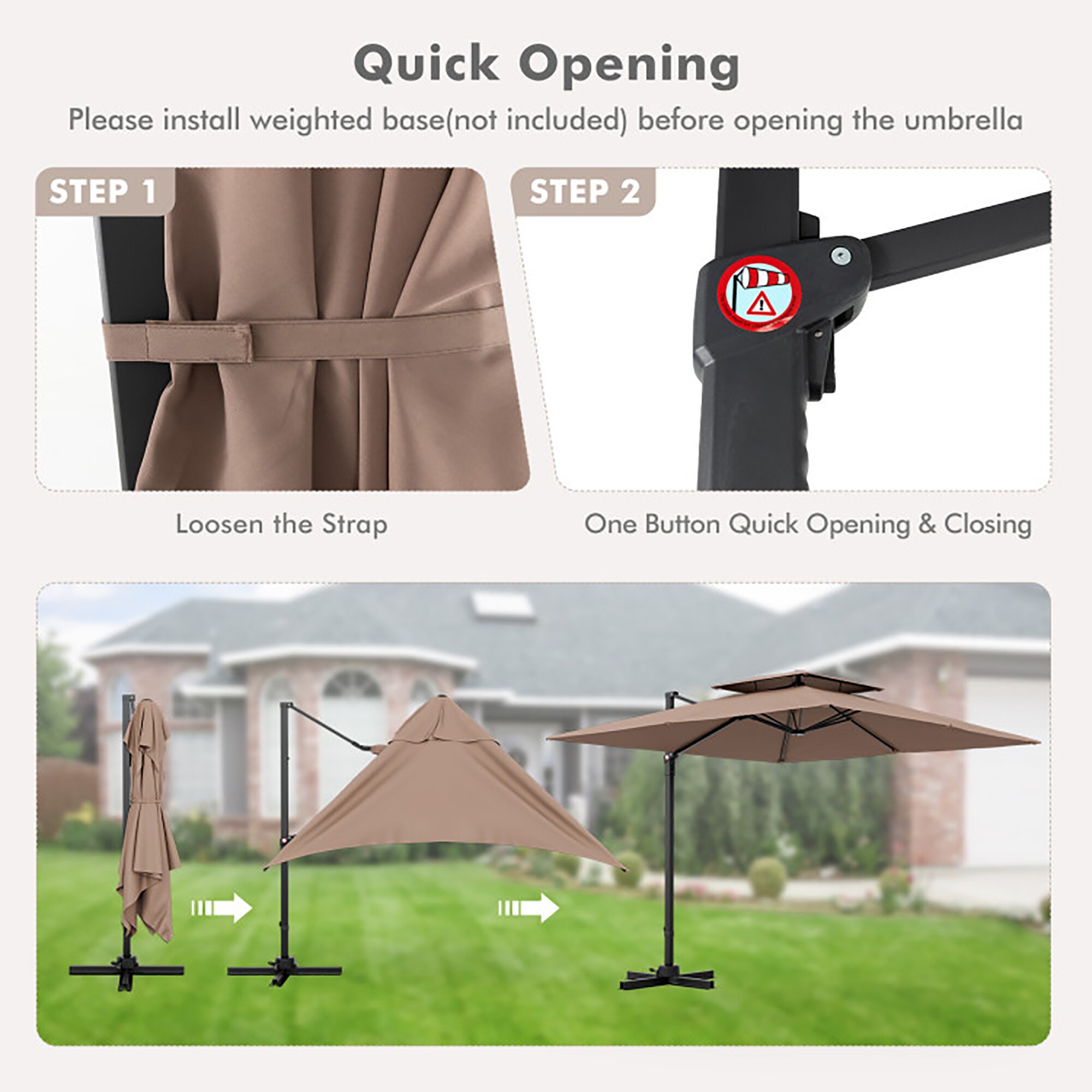 CASAINC CA-11RD Umbrellas-2 - View #4