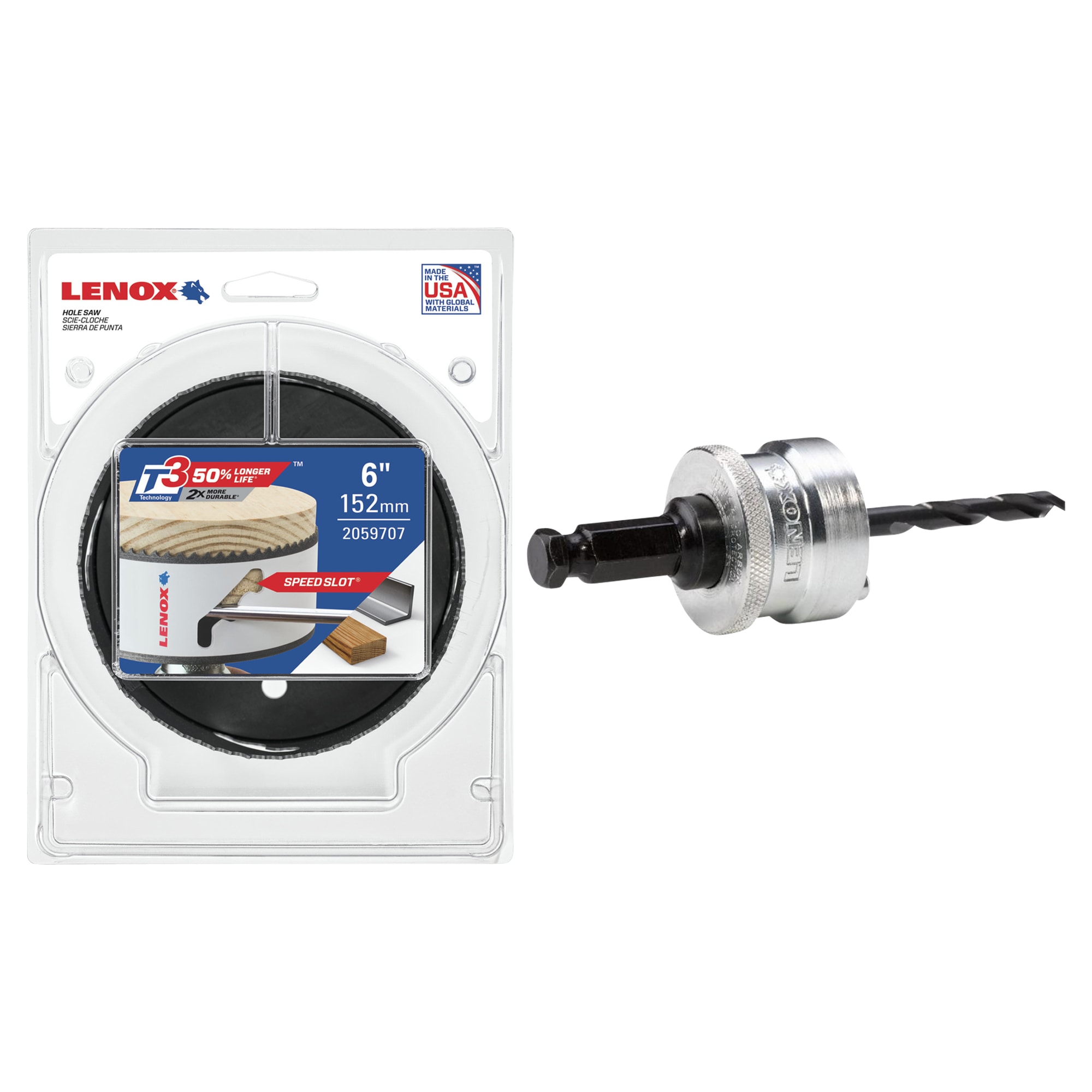 LENOX, Lame bi-métal de scie sabre 152x19x0.9mm 6DPP