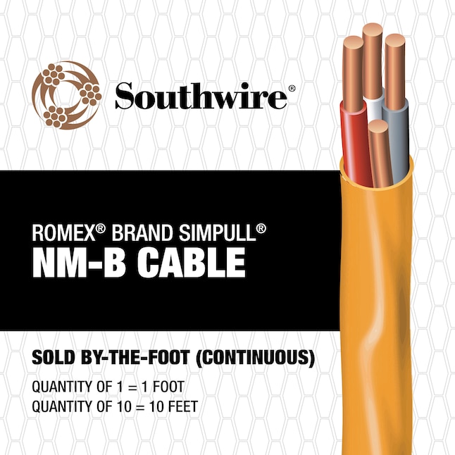 10/3 NM-B x 125' Southwire "Romex®" Electrical Cable