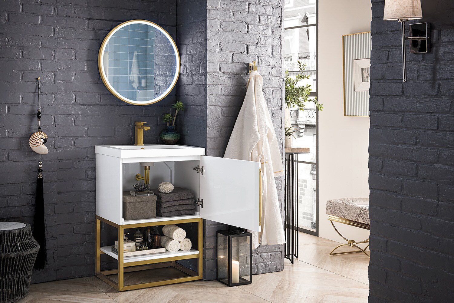 James Martin Vanities 388V24GWRGDWG Bath-Vanity-Combo - View #4
