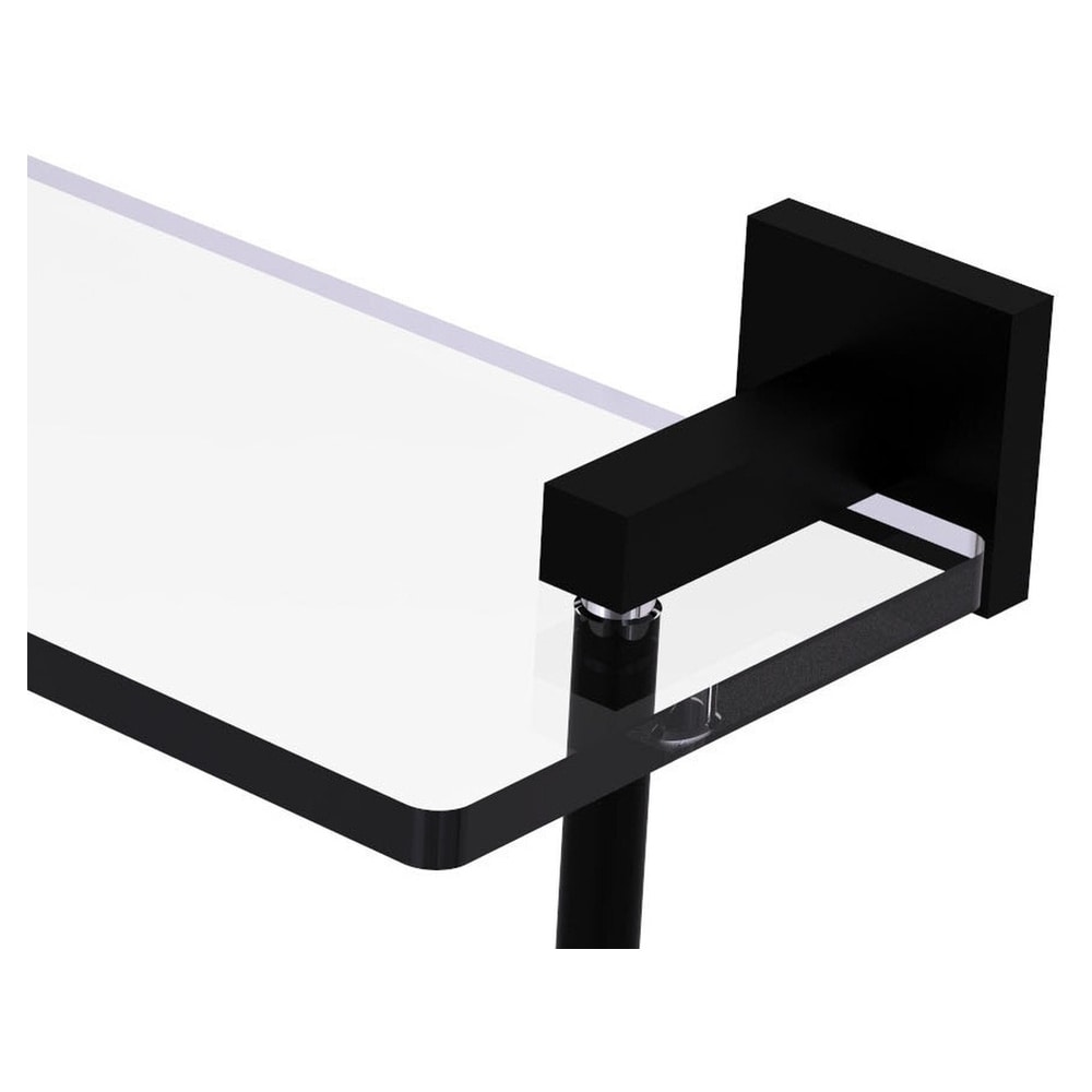 Allied Brass MT-2-22-BKM Bathroom-Shelves - View #2