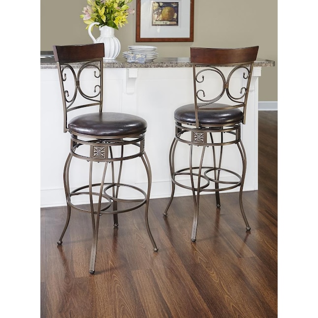 Counter Height Upholstered Bar Stool, Big And Tall Bar Stools With Arms