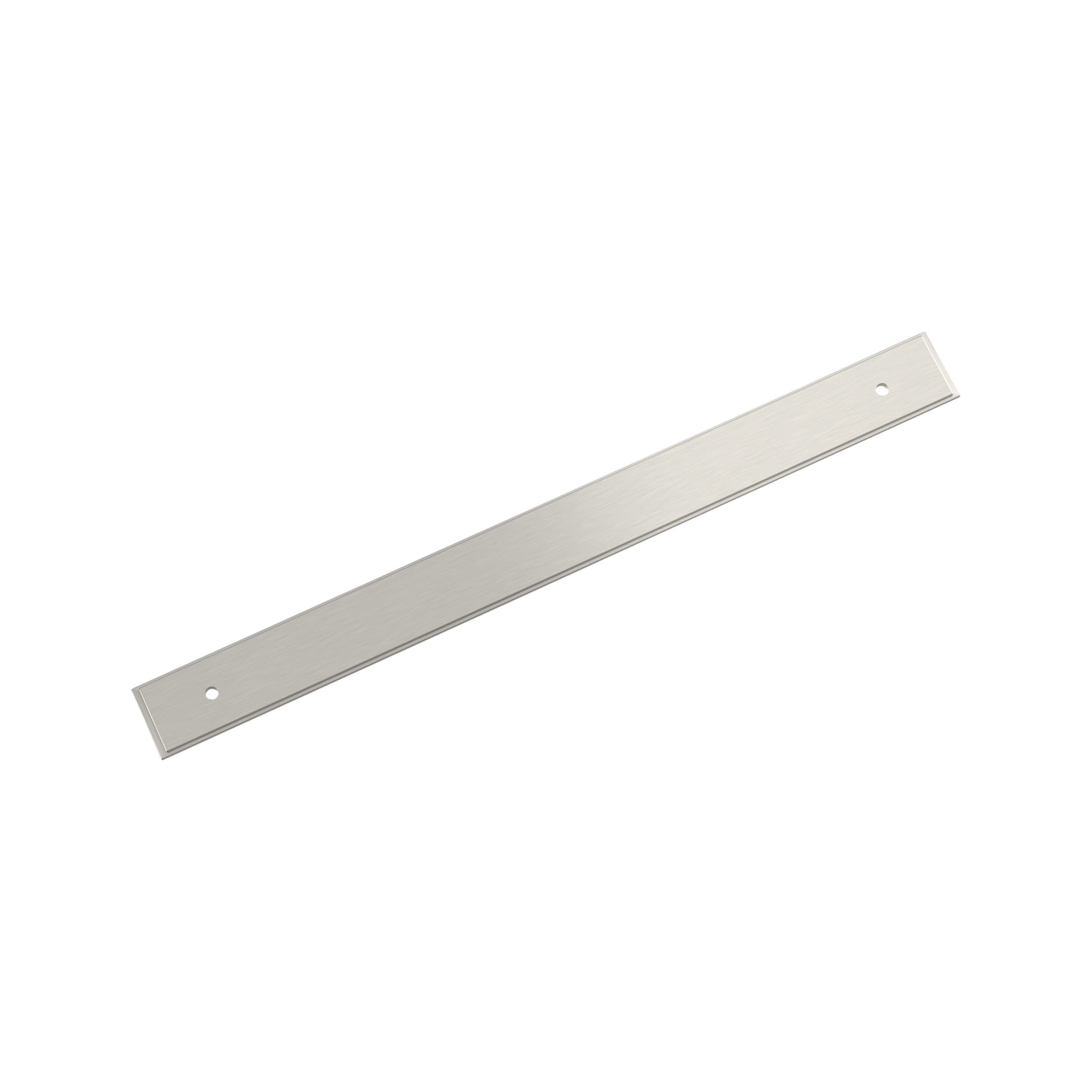 Amerock BP37593G10 Satin Nickel Steel Backplate