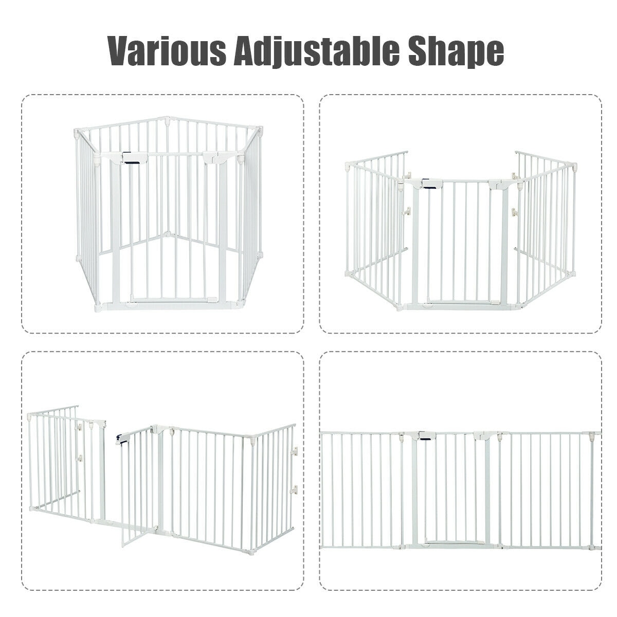 LIVIZA OUG70513WH Dog-Pens - View #2