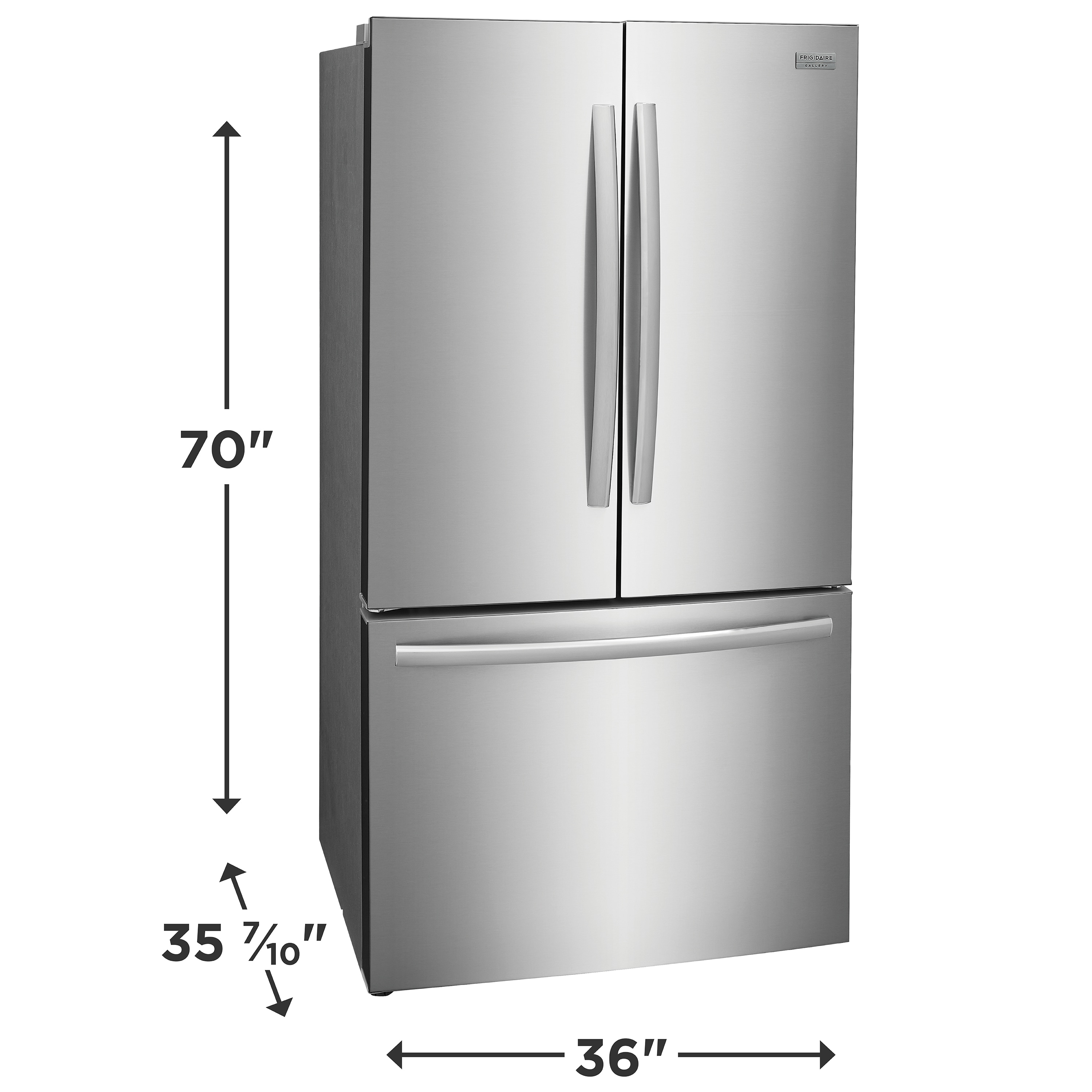 Frigidaire GRFN2853AF French-Door-Refrigerators - View #5