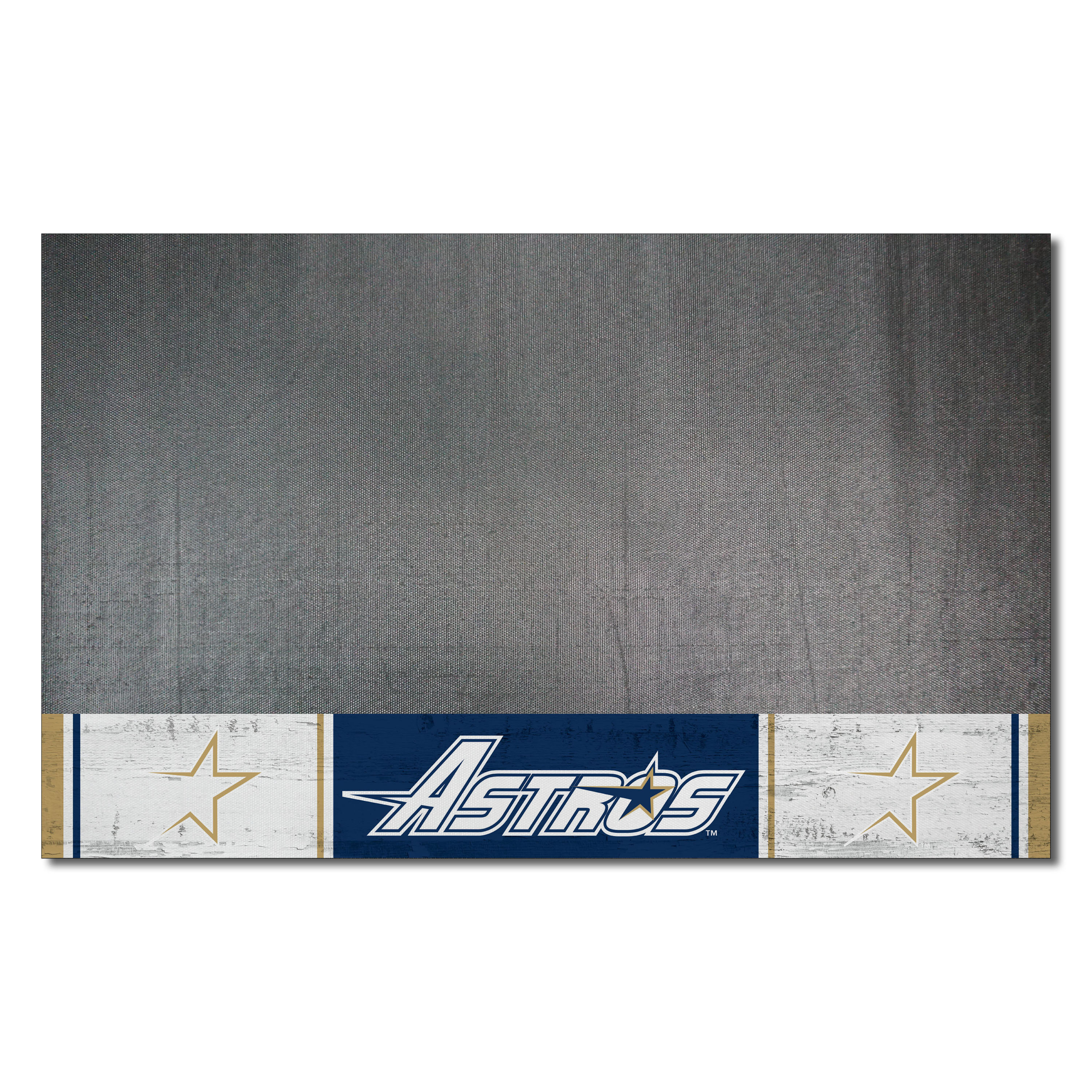 FANMATS 1740 Houston Astros MLB Retro Grill Mat Navy Vinyl Rectangular Grill Mat