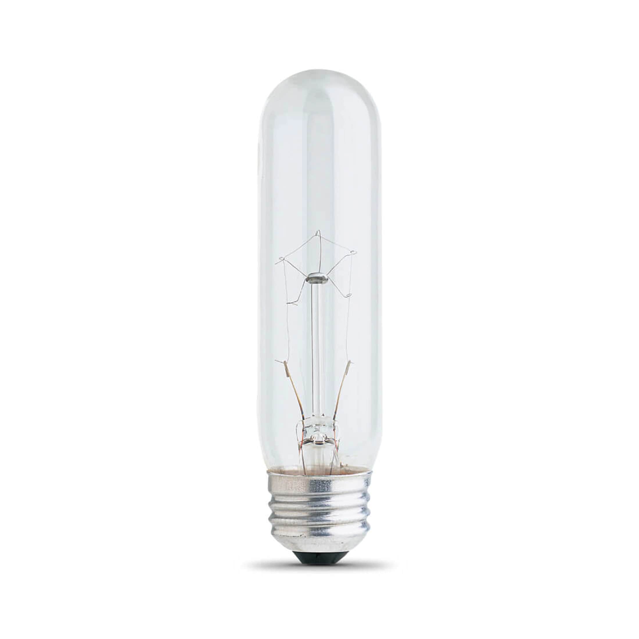 Feit Electric T8 Soft White Intermediate Base (e-17) Dimmable Incandescent Light  Bulb in the Tube Light Bulbs department at