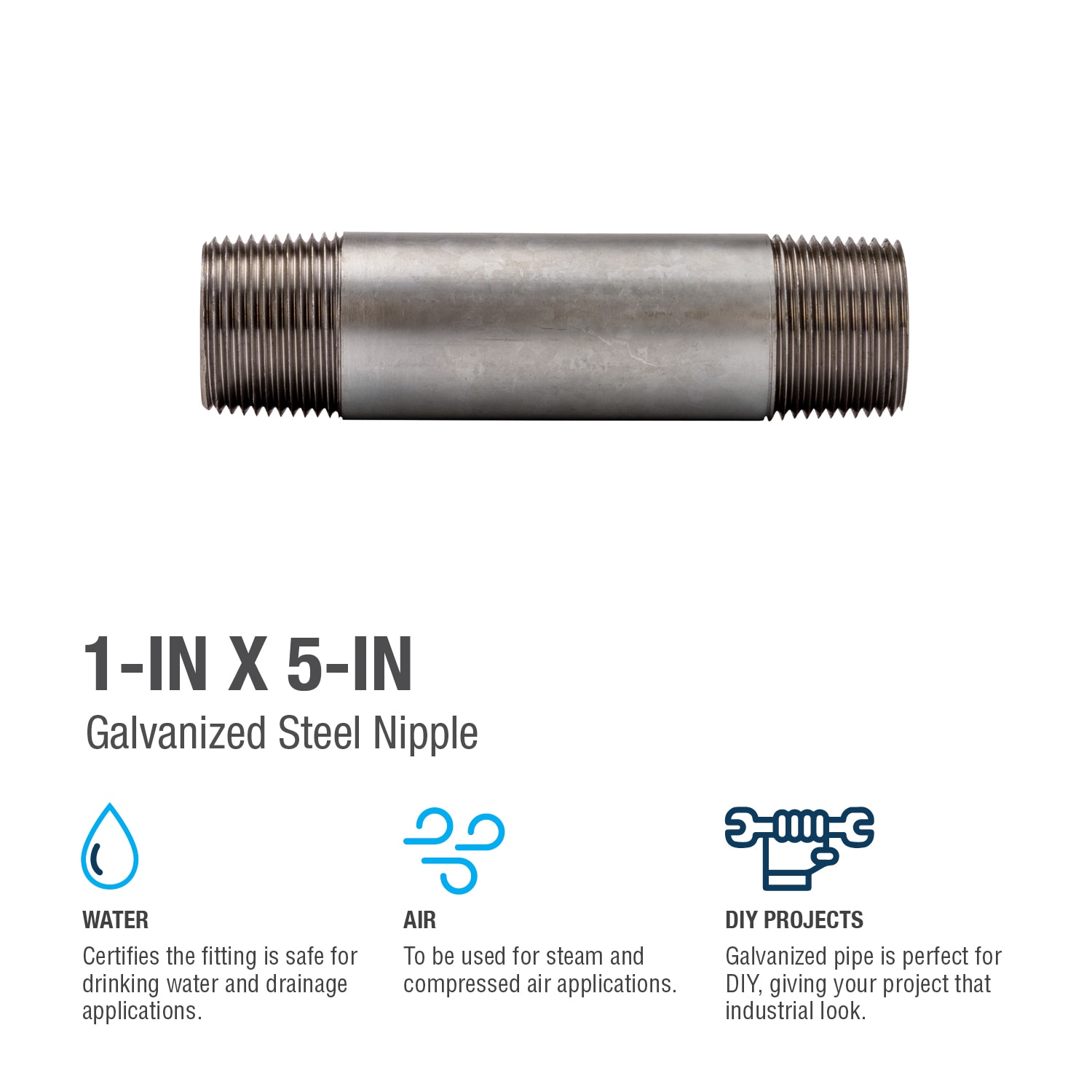 RELIABILT 10608 Galvanized-Fittings - View #4
