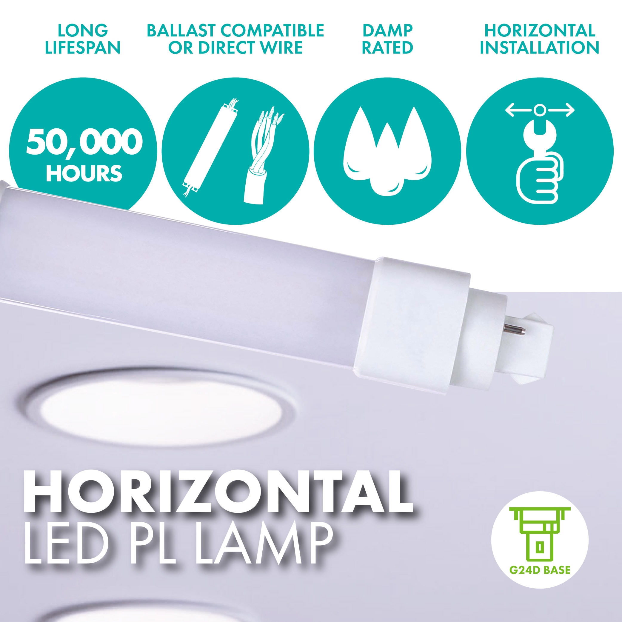 Simply Conserve L12PL50G24DH-4 Led-Lights - View #2
