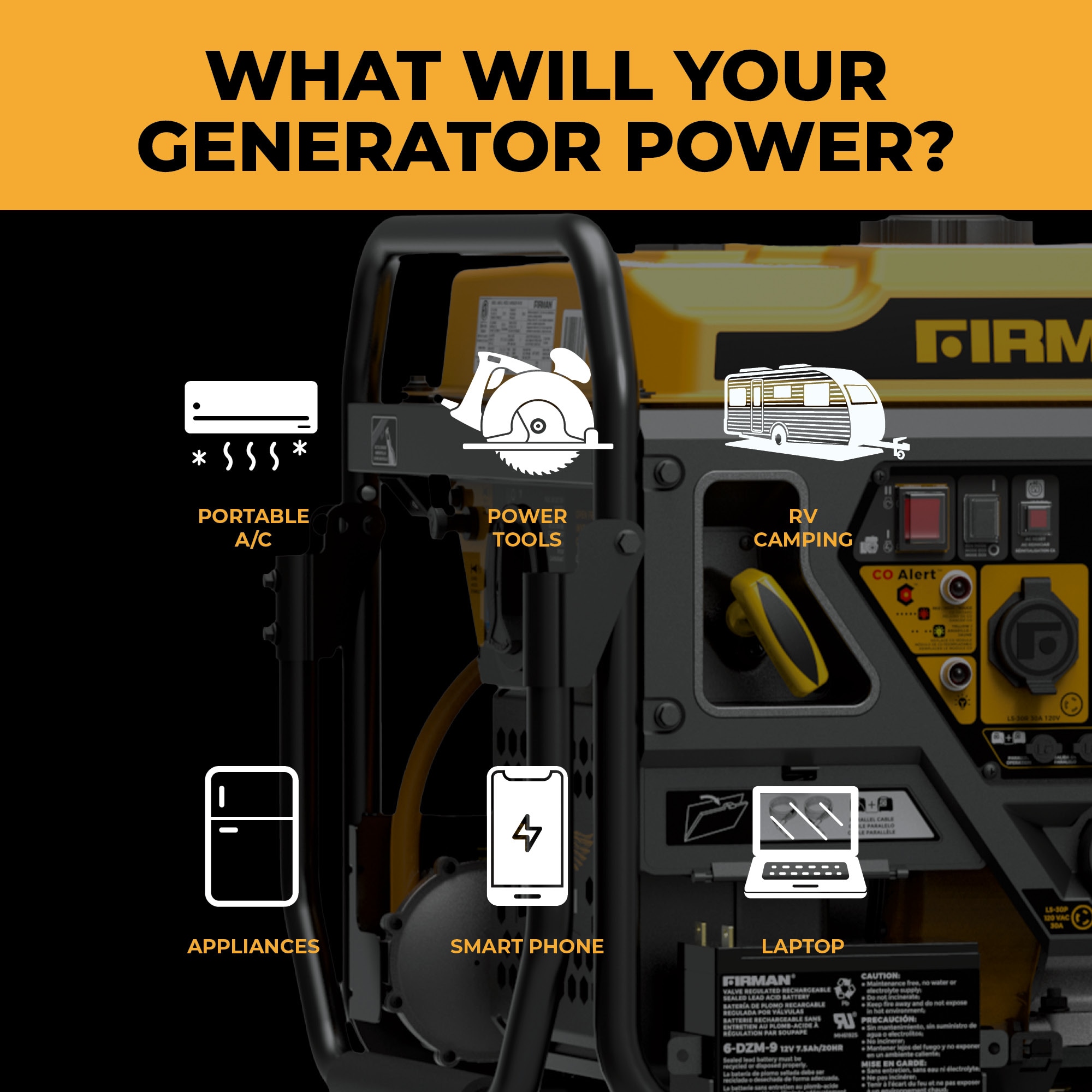 Firman WH03562OF Inverter-Generators - View #11