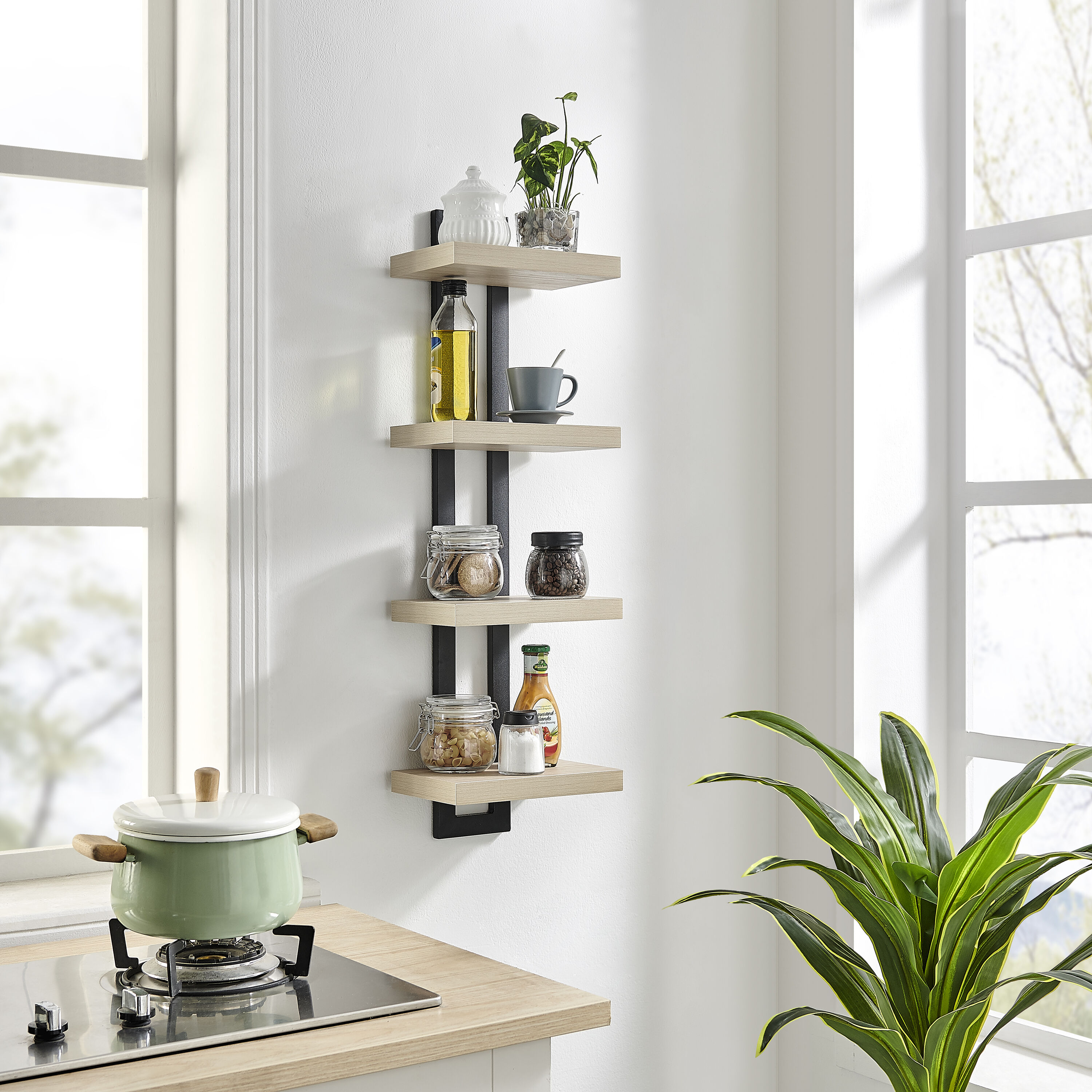Danya B. GH2220BH Wall-Mounted-Shelving - View #9