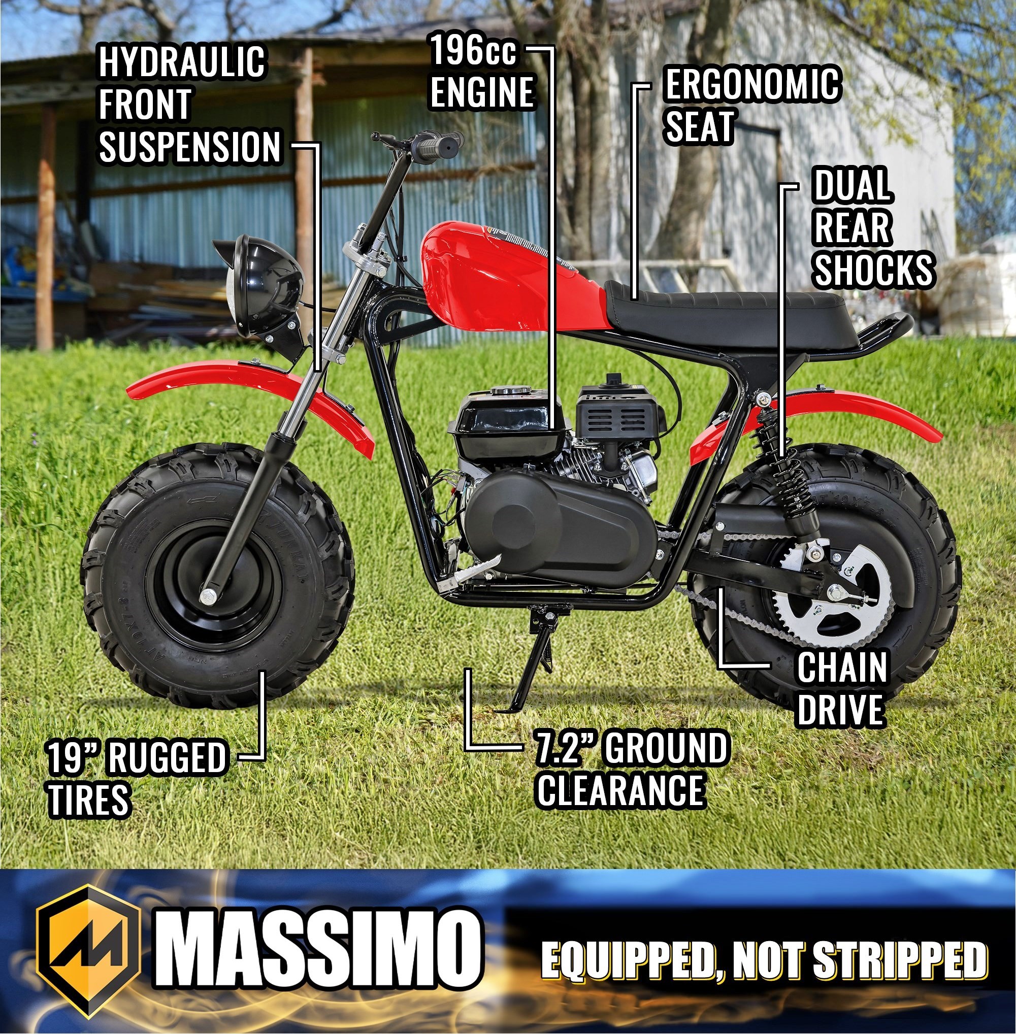 Massimo Y180200313 Dirt-Bikes-Mini-Bikes - View #9
