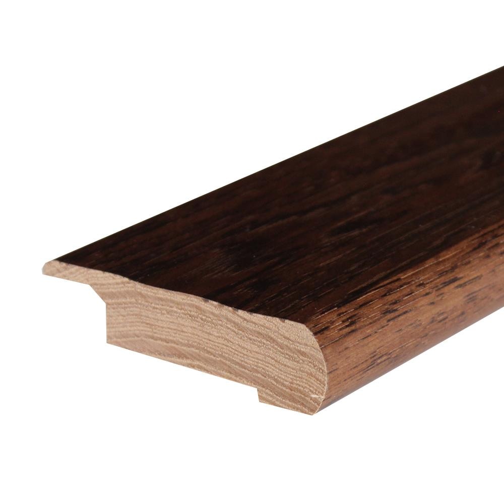 Flexco 1103298 Solid Wood Stair Nose 2.75-in x 78-in x 0.64-in Blanton Prefinished Wood Hickory Overlap Stair Nosing