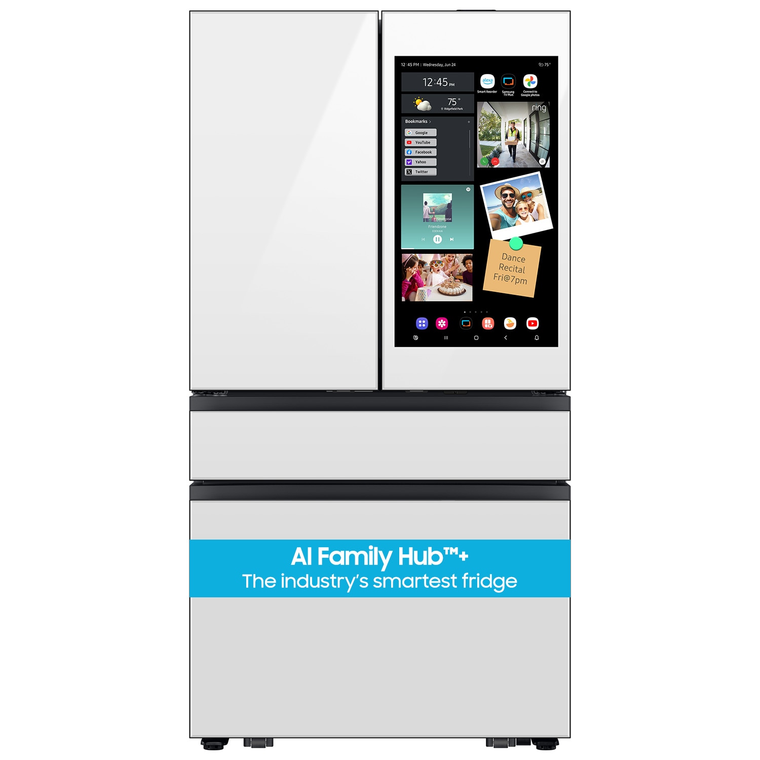 Samsung RF90F29AEW French-Door-Refrigerators - View #8