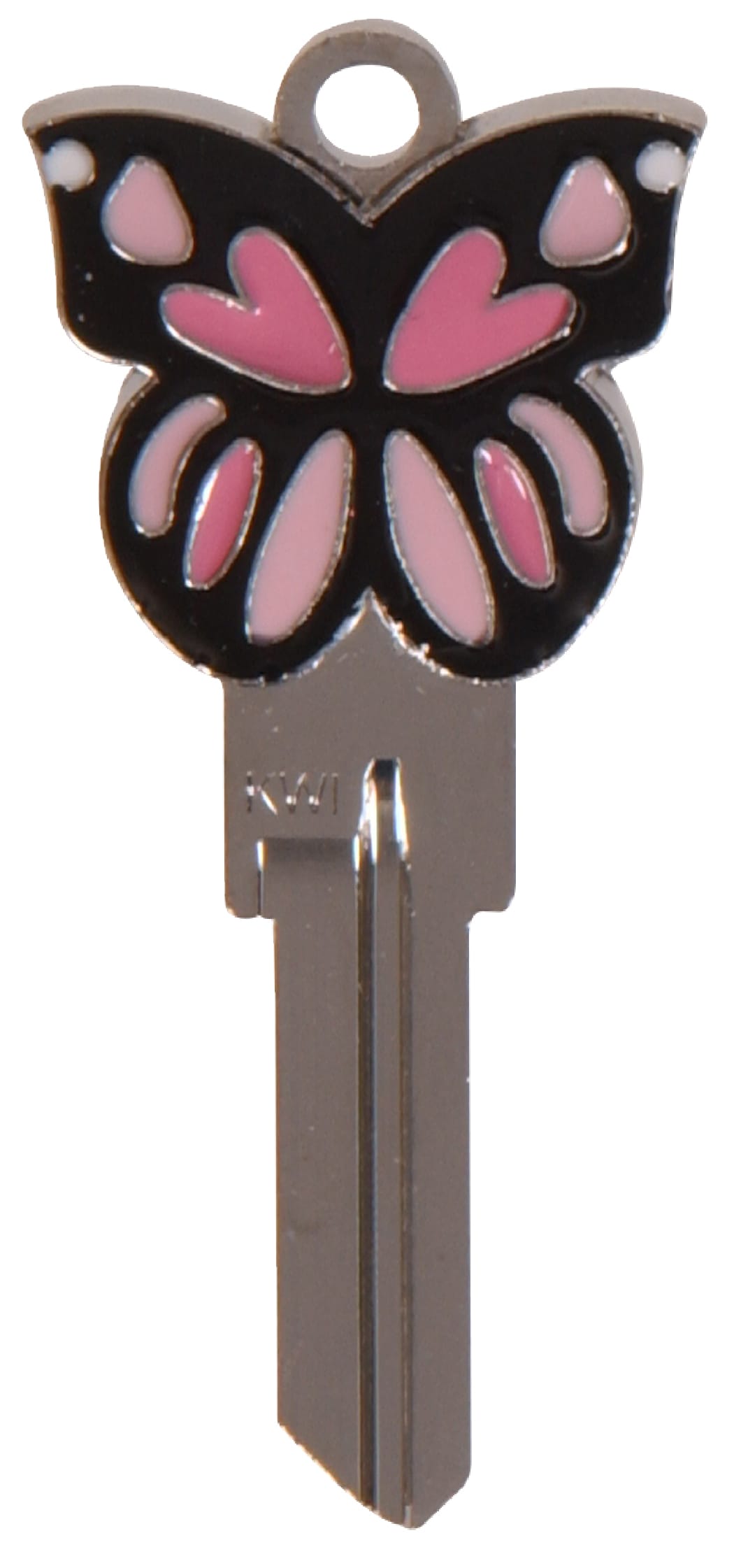 Hillman Silver/Black/Pink #66 Brass House/Entry Key Blank at Lowes.com