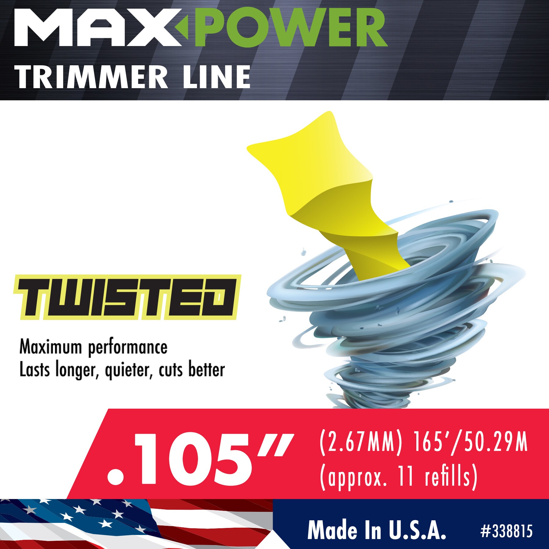 MaxPower 338815 Trimmer-Line - View #2