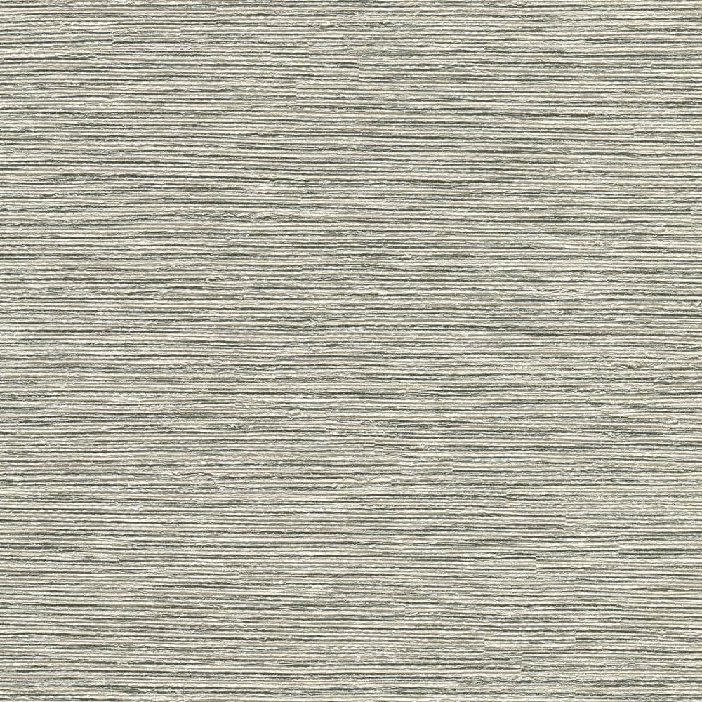 Warner Textures 2807-8044 Warner Grasscloth Resource 60.8-Sq. Feet Grey Vinyl Textured Abstract 3D Unpasted Wallpaper