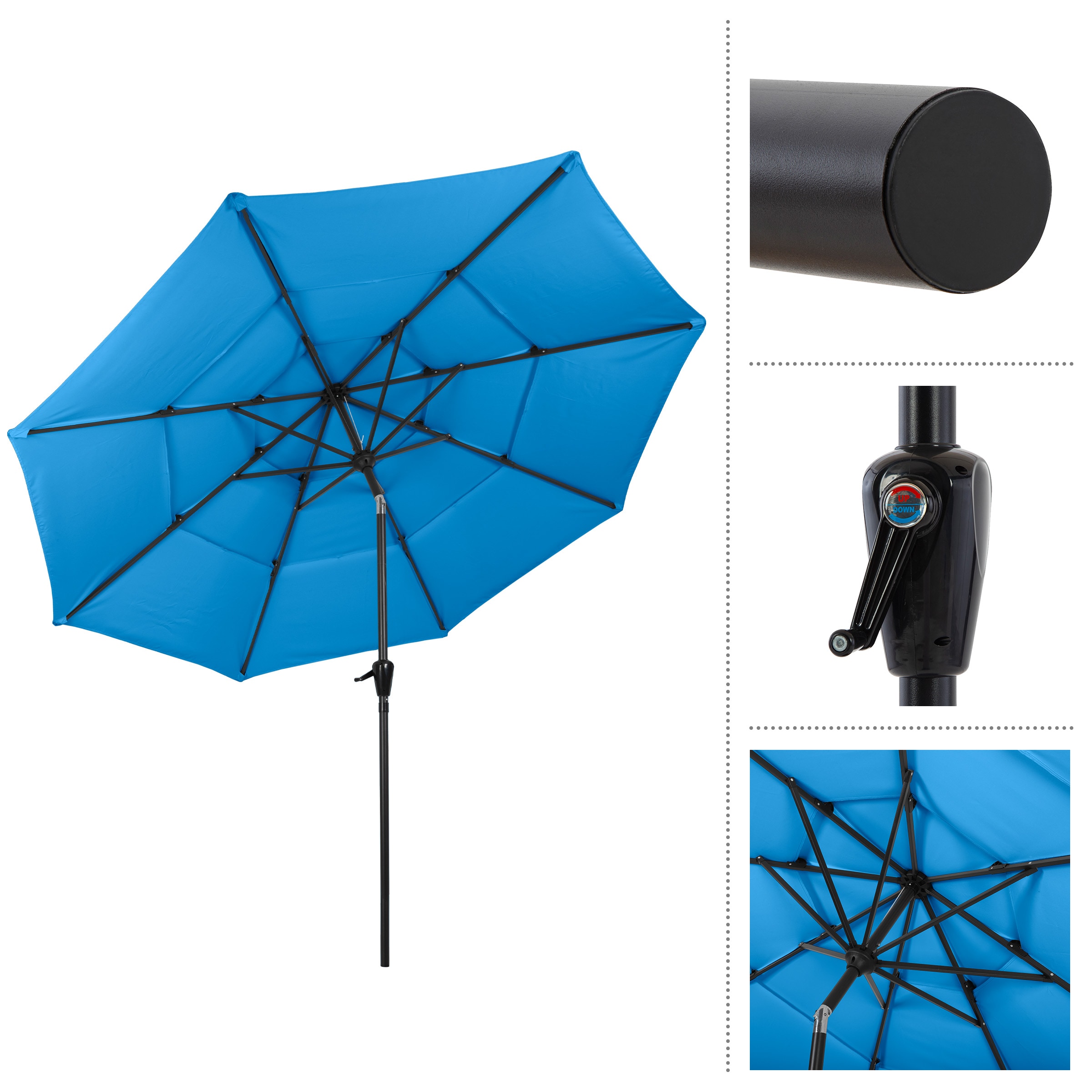 Pure Garden 50-LG1367 Umbrellas-2 - View #10
