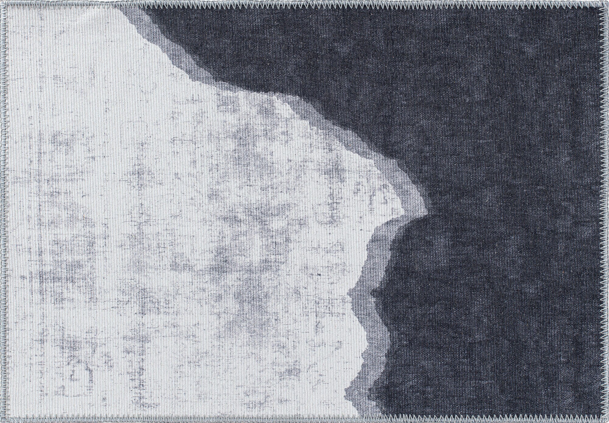World Rug Gallery 5076IVORY2X3 Somerville 2 X 3 (ft) Ivory Indoor Abstract Vintage Machine Washable Area Rug