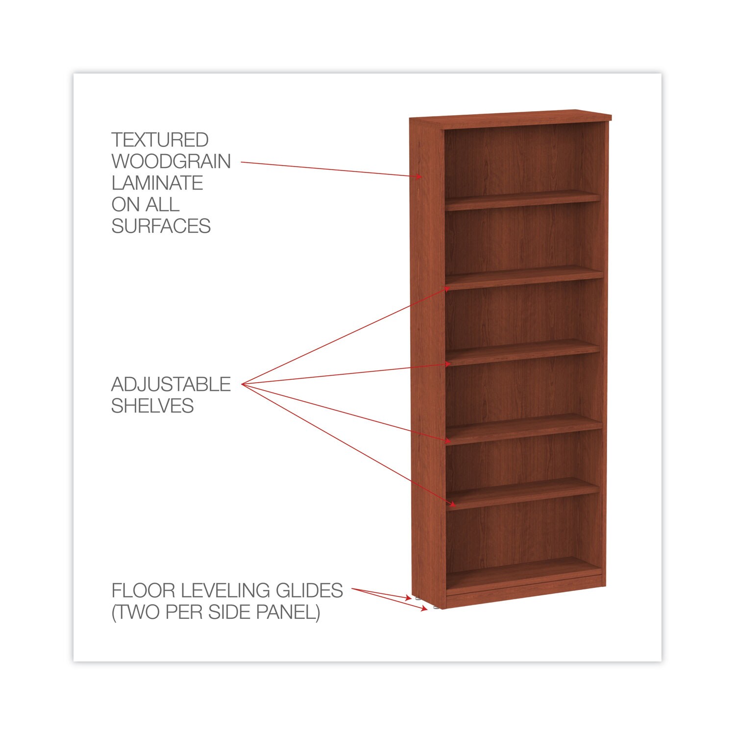 Alera ALEVA638232MC bookcases - View #4