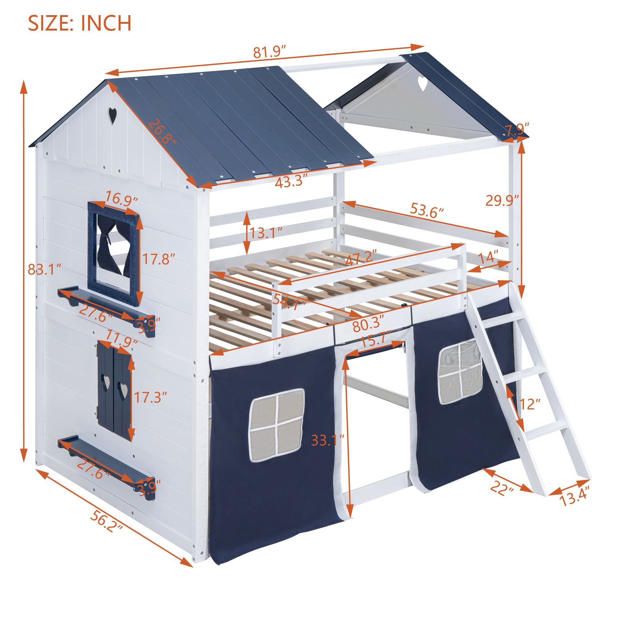 Yiekholo LL-1816AAC Bunk-Beds - View #4
