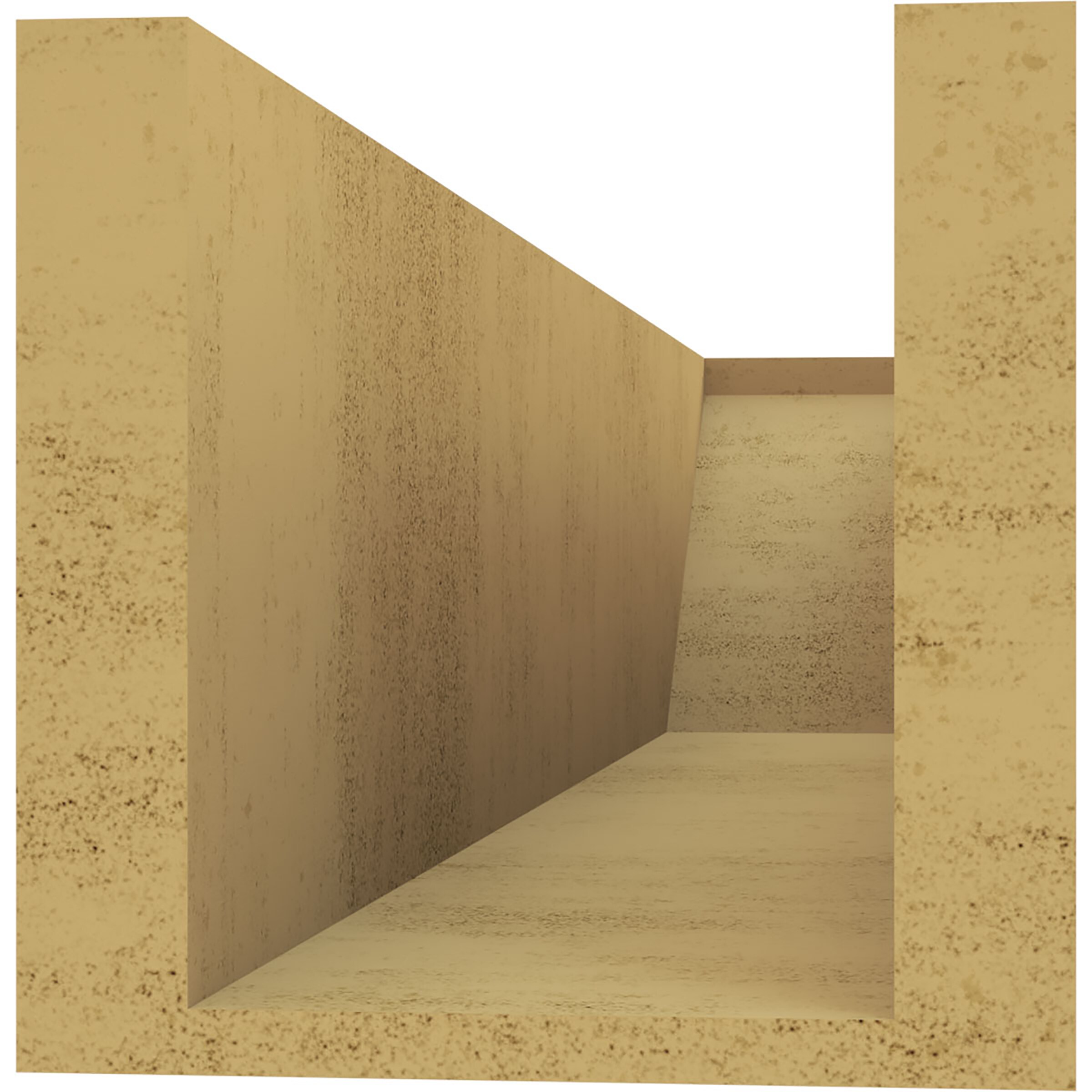 Ekena Millwork RFTU06X06X28CONRCPR Exterior-Brackets-Braces - View #4
