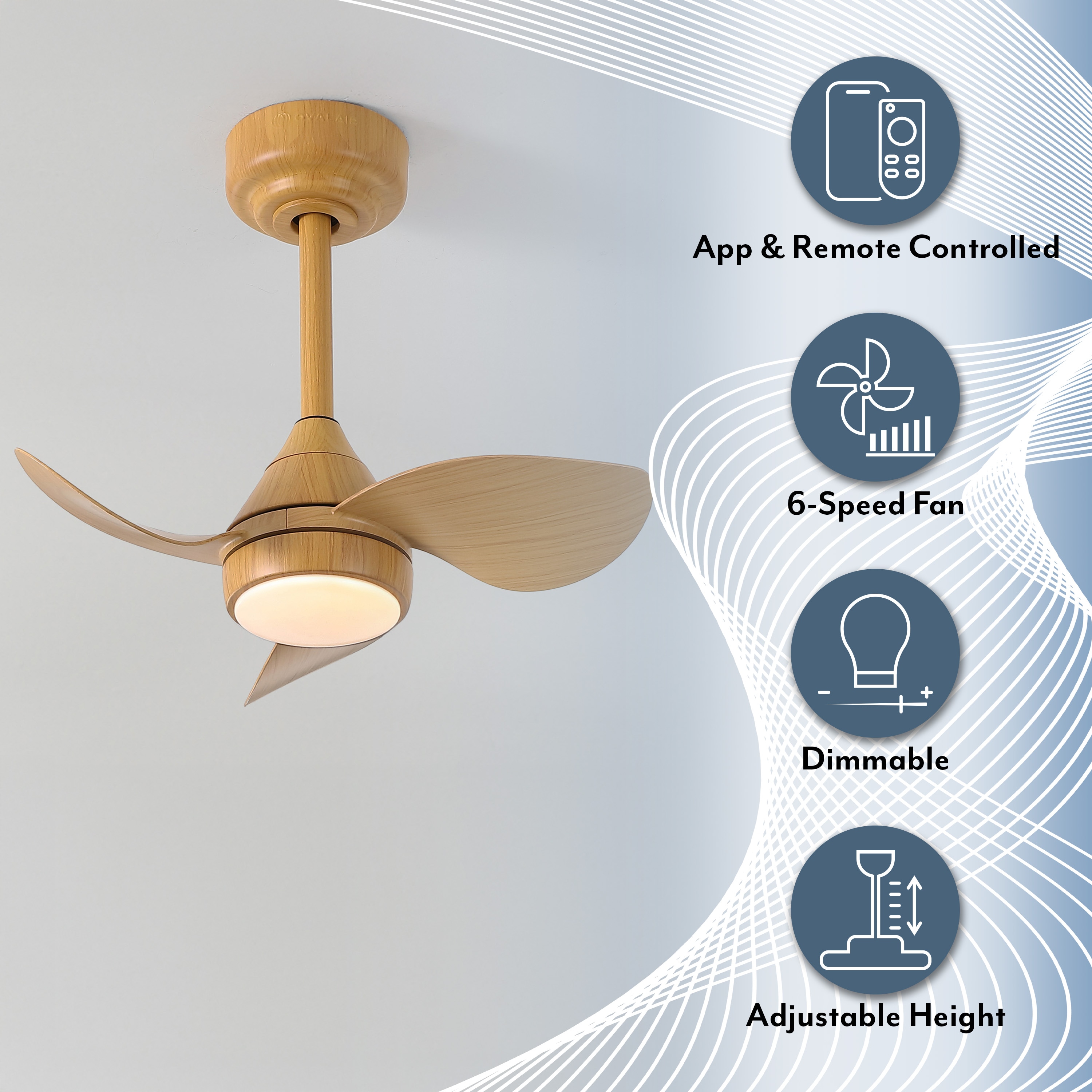 OVAL AIR AIR8000D Ceiling-Fans - View #3