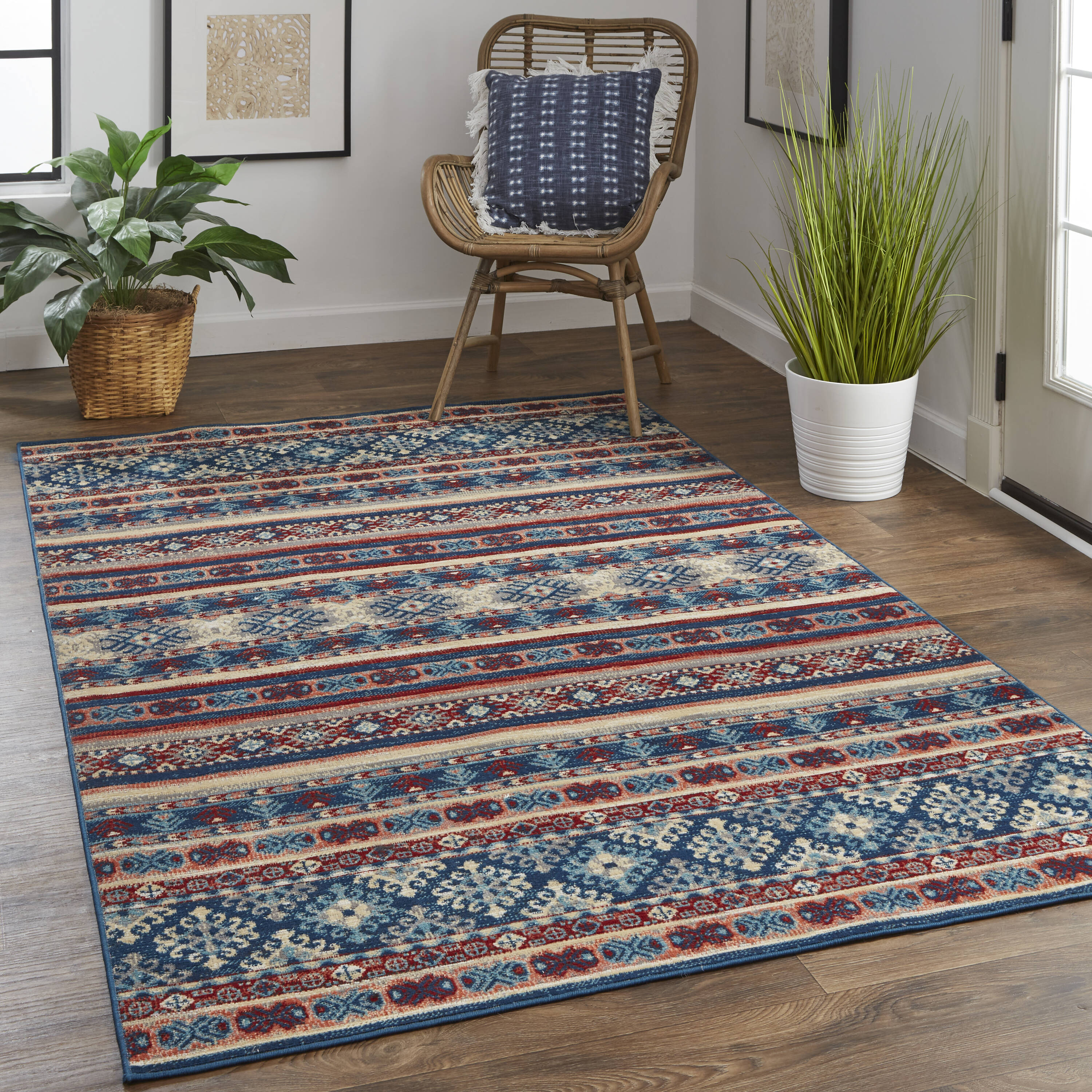 Room Envy NOLR39ATBLURSTG08 rugs - View #2
