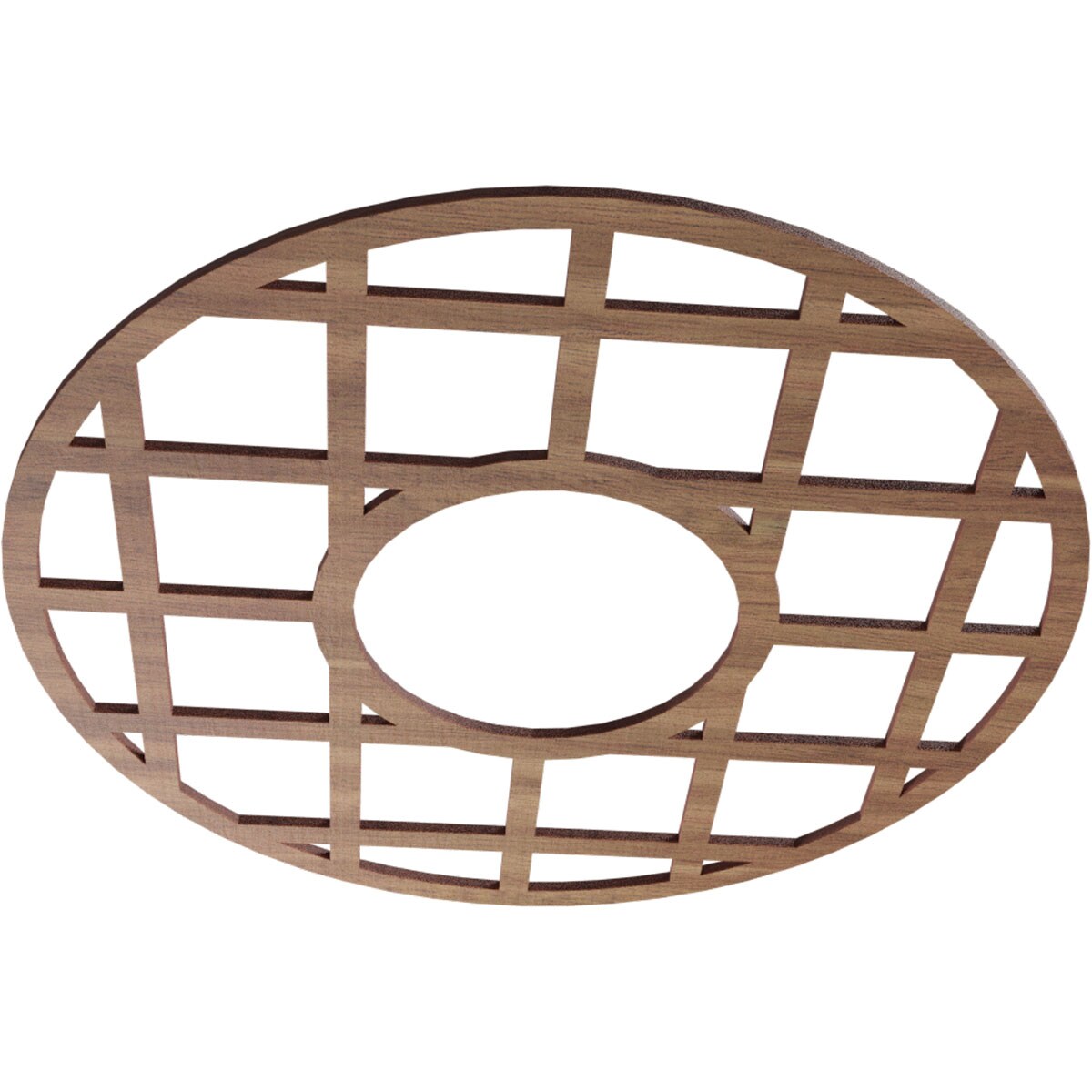 Ekena Millwork CMWP20X20X0375ONWA Ceiling-Medallions - View #2