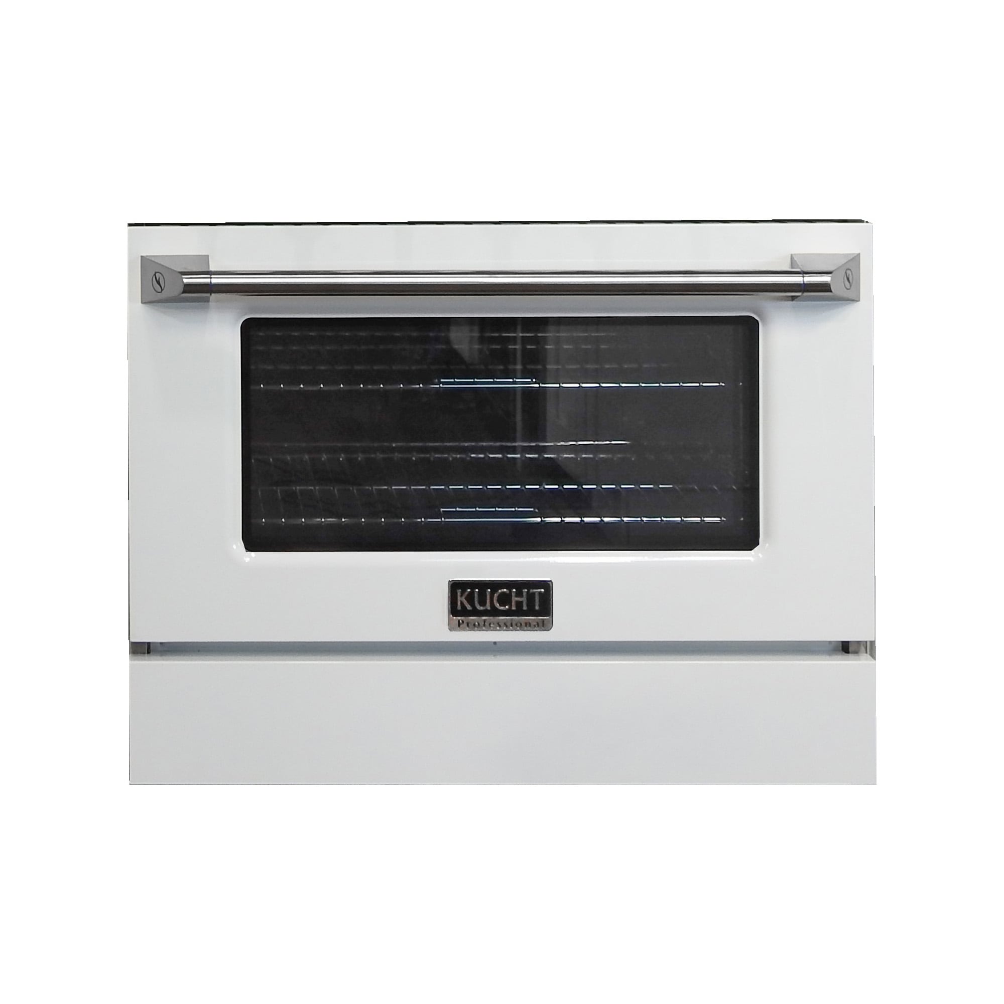 Kucht KDW36 Professional 36-in Gas range Toe kick ( White )