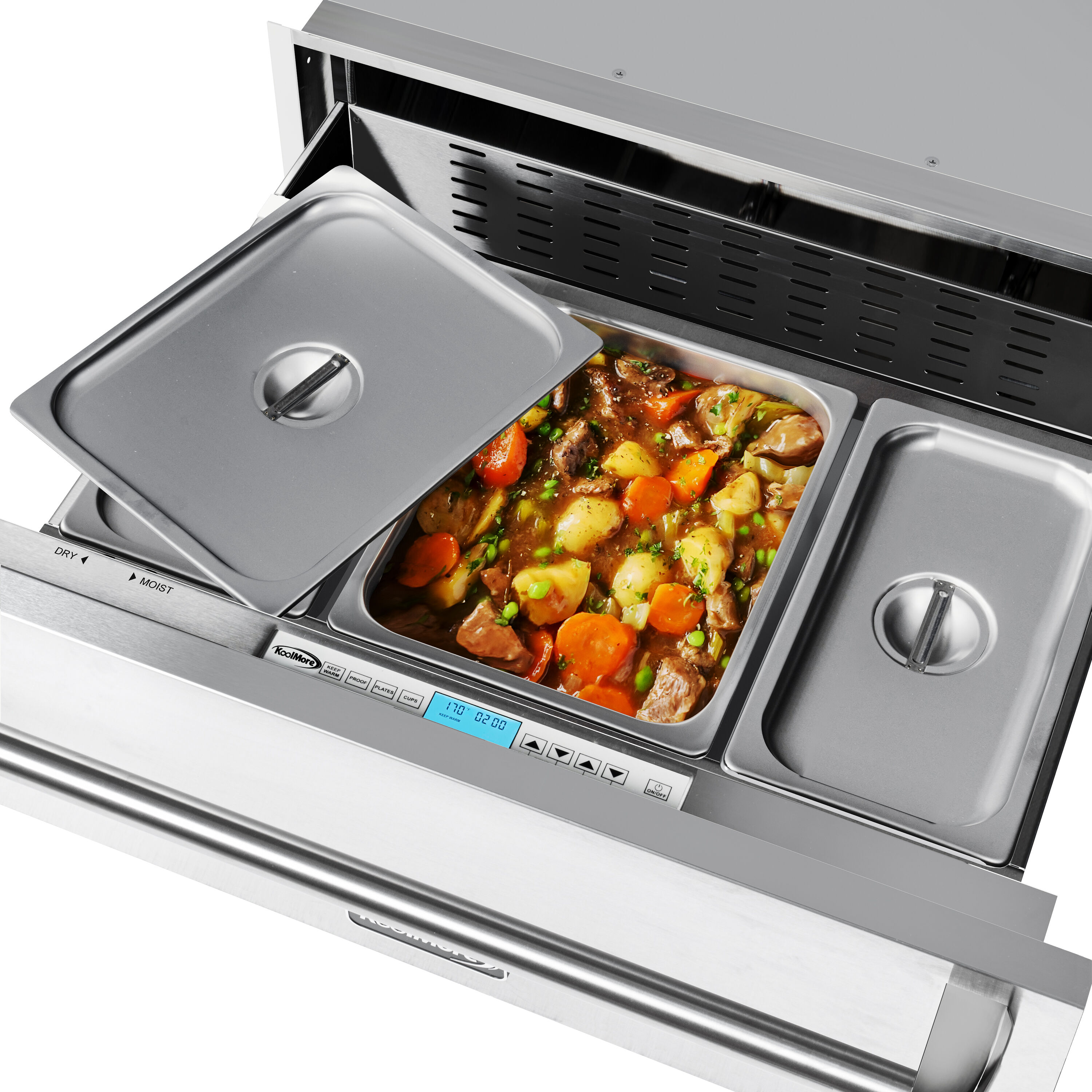 KoolMore LOW-KM-RWD-30SS Warming-Drawer - View #5
