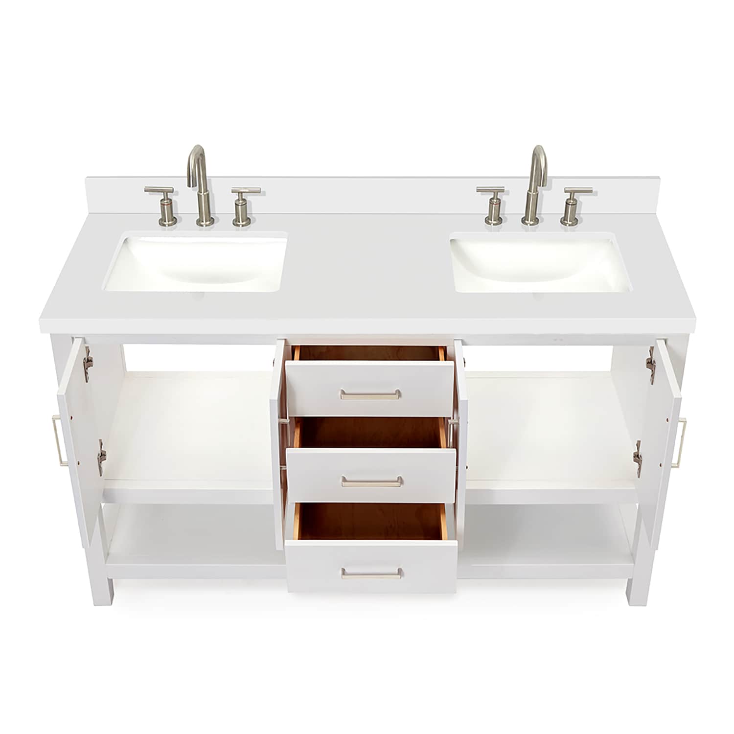 ARIEL S061DWQRVOWHT Bath-Vanity-Combo - View #6