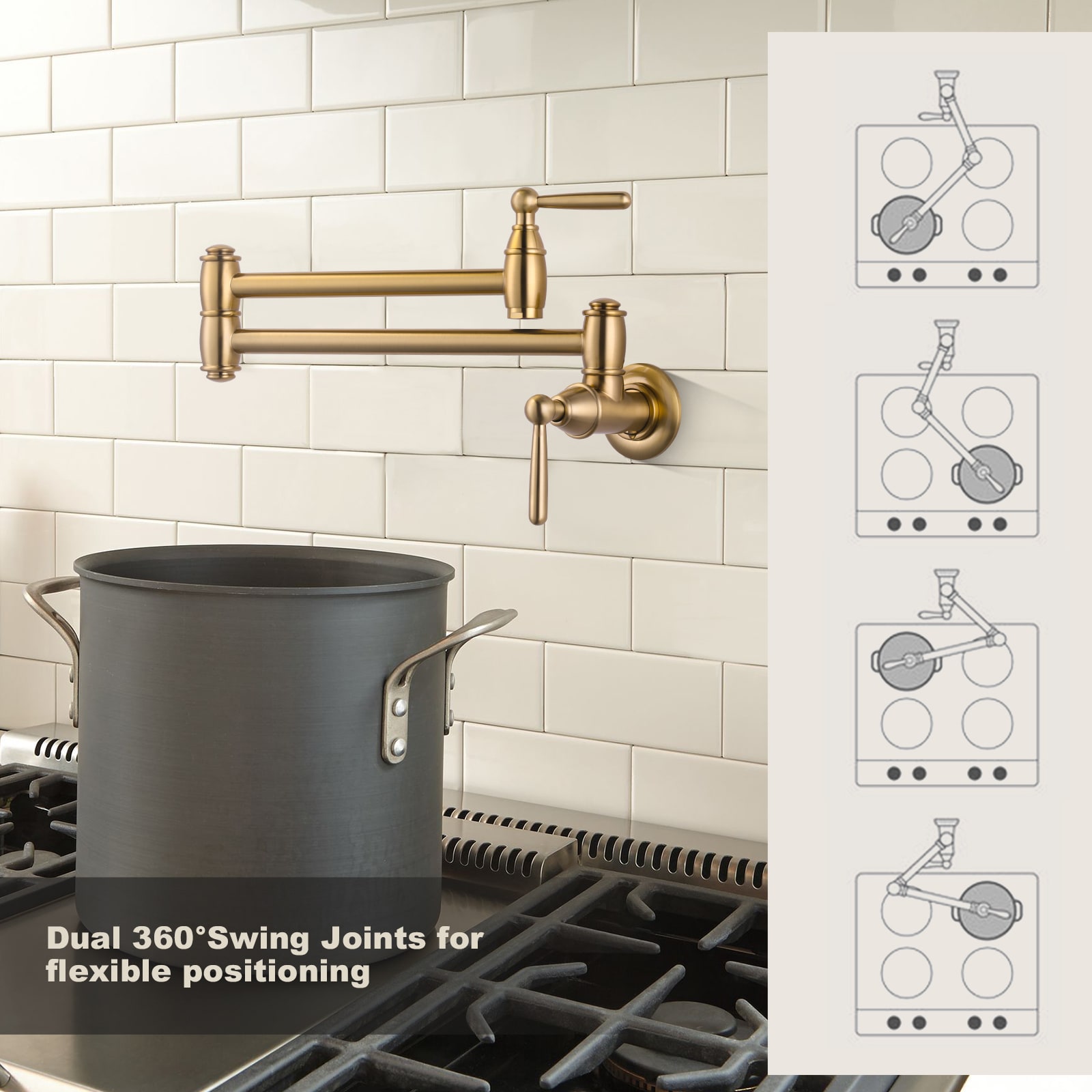 WOWOW 2314900G-LW Kitchen-Faucets - View #5