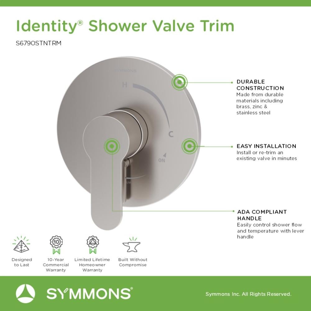 Symmons S6790STNTRM Shower-Handles - View #3