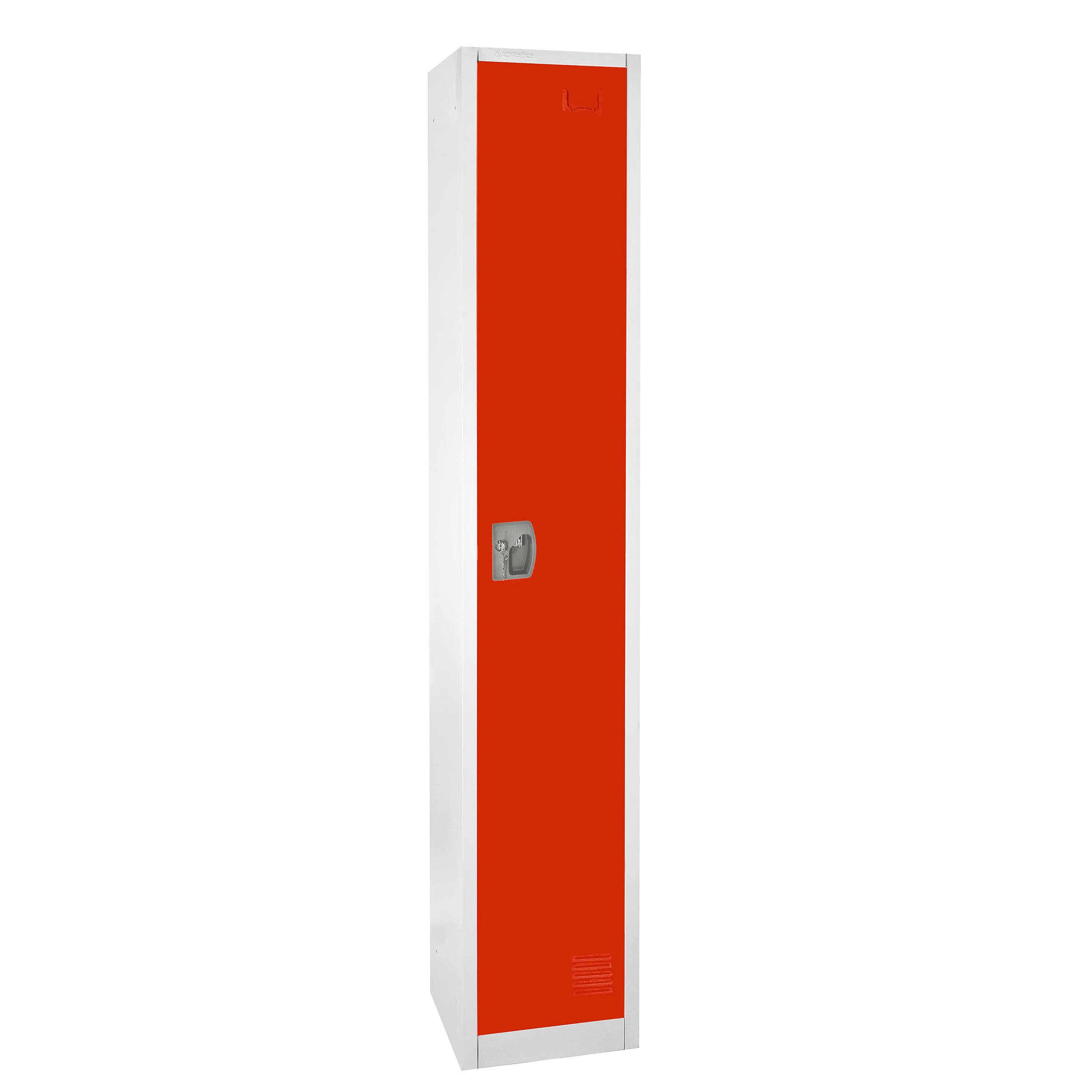 AdirOffice ADI629-201-RED 629 Series 12-in W x 72-in H x 12-in D Steel Full Storage Lockers