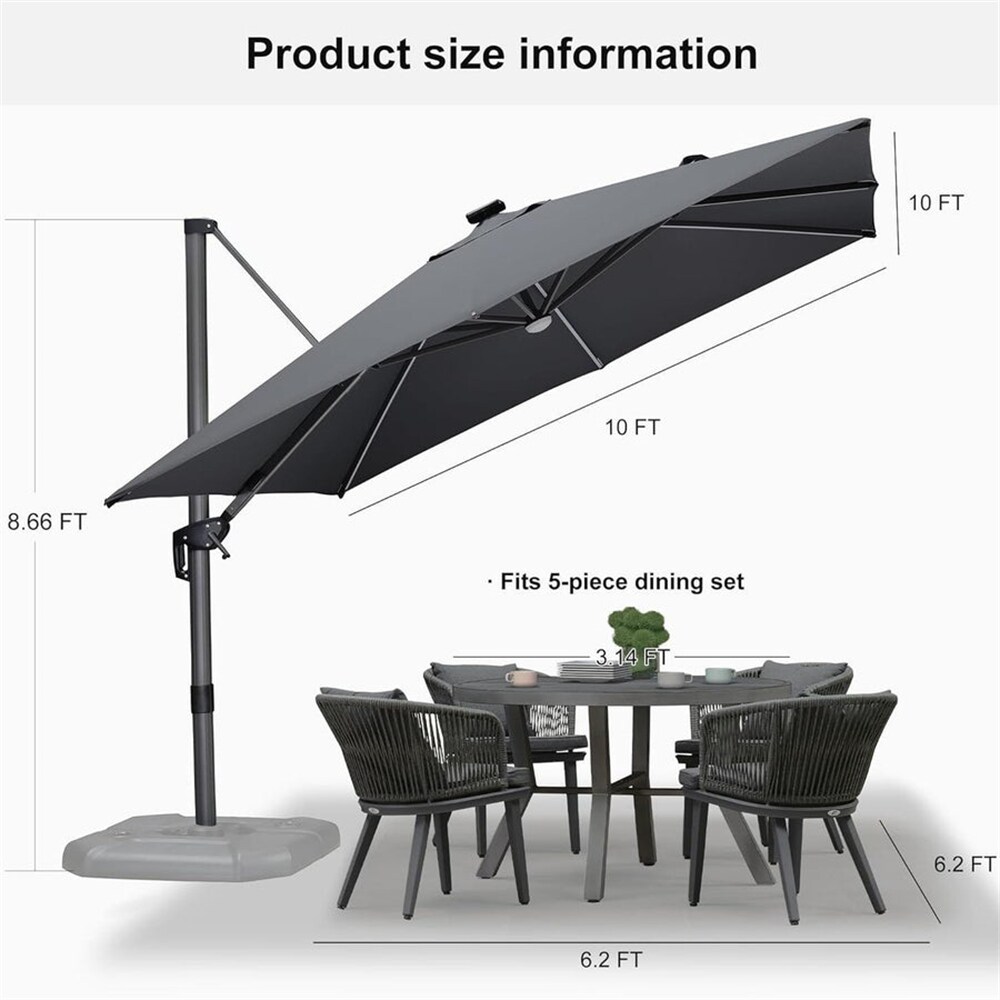 PURPLE LEAF LS04XHSXT10-LG Umbrellas-2 - View #8