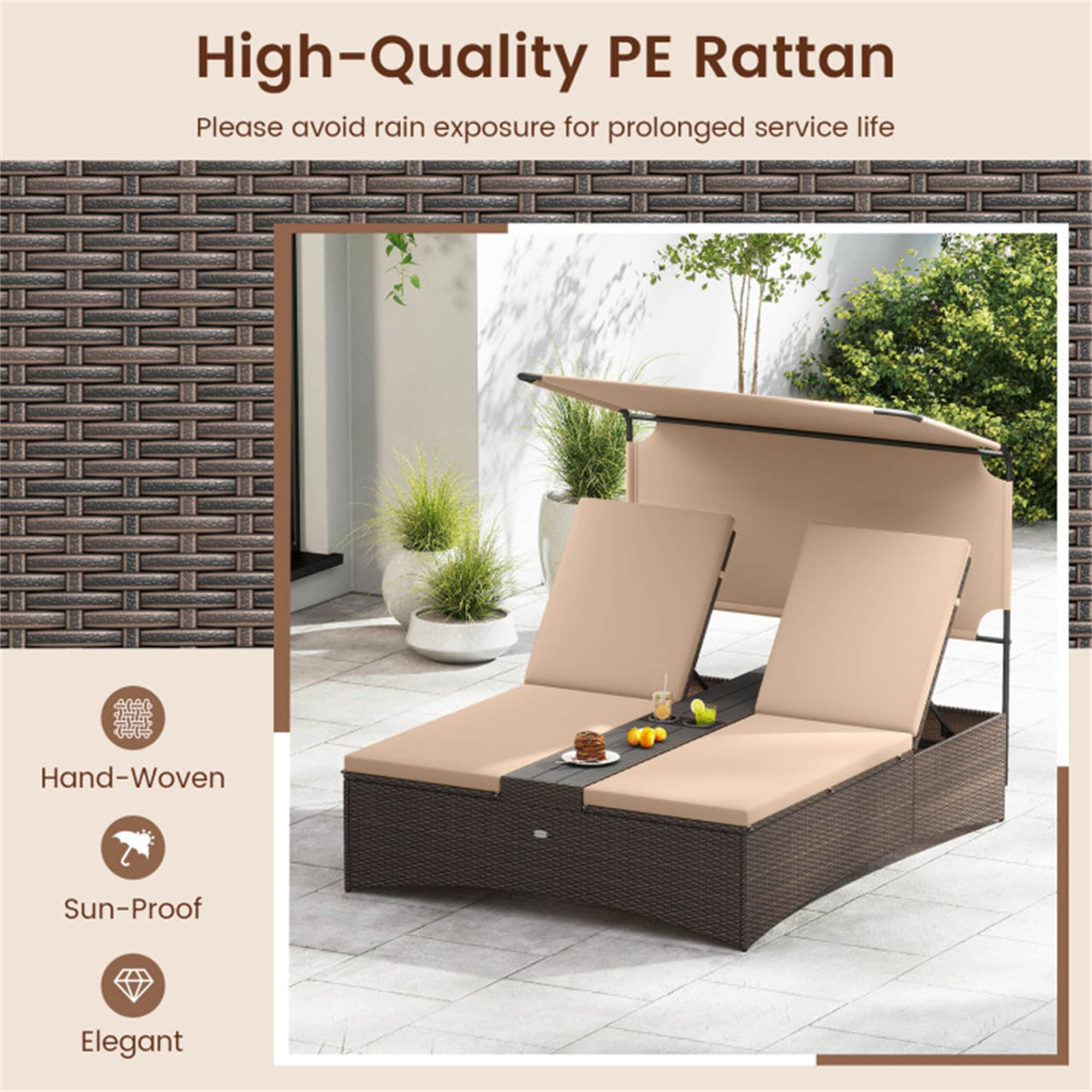 BABOOM BOM-1204AAD-OR Patio-Sofas-Daybeds - View #8