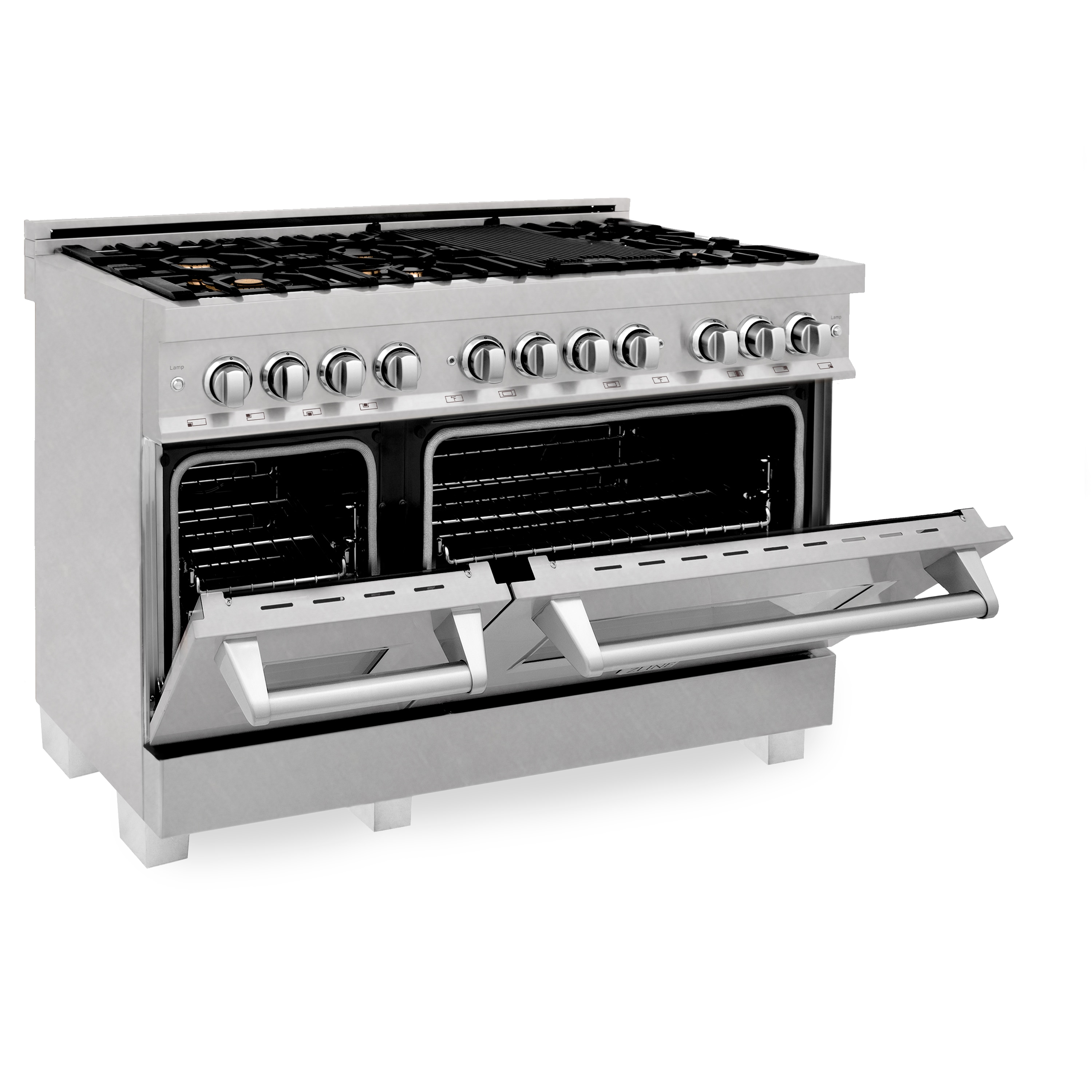 ZLINE KITCHEN & BATH RAS-SN-BR-48 Double-Dual-Fuel-Ranges - View #2