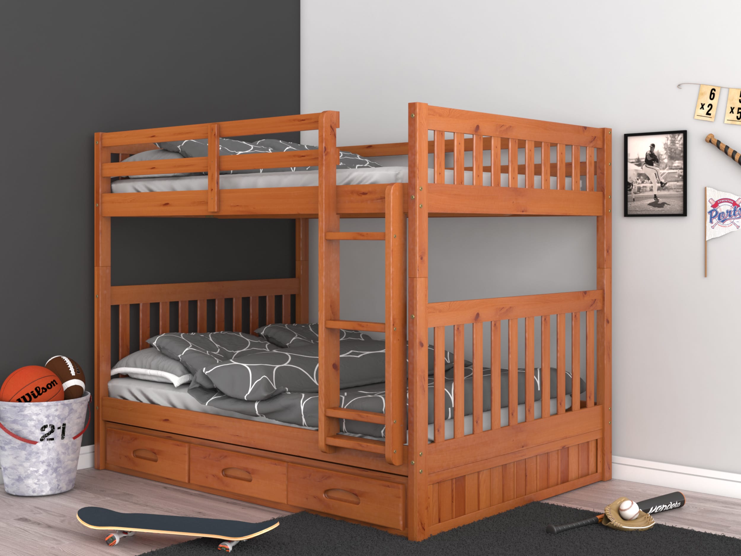 OSHOME 82115-K3-KD Bunk-Beds - View #4