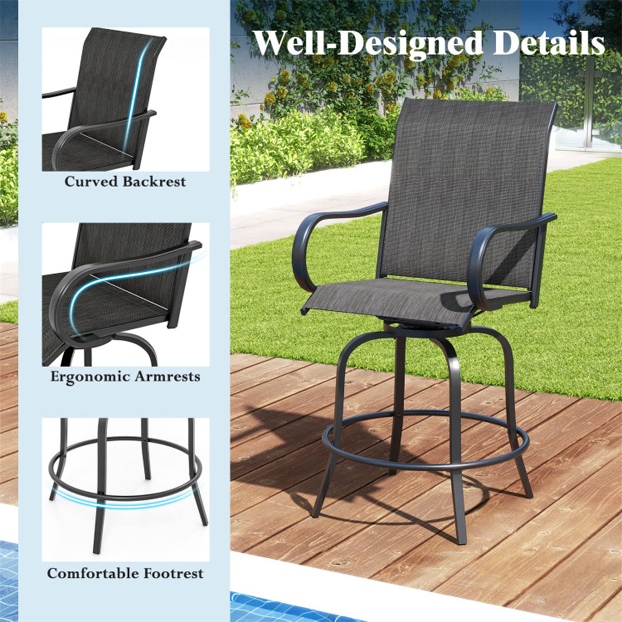 BABOOM BOM-1571WH-CO Patio-Chairs - View #6