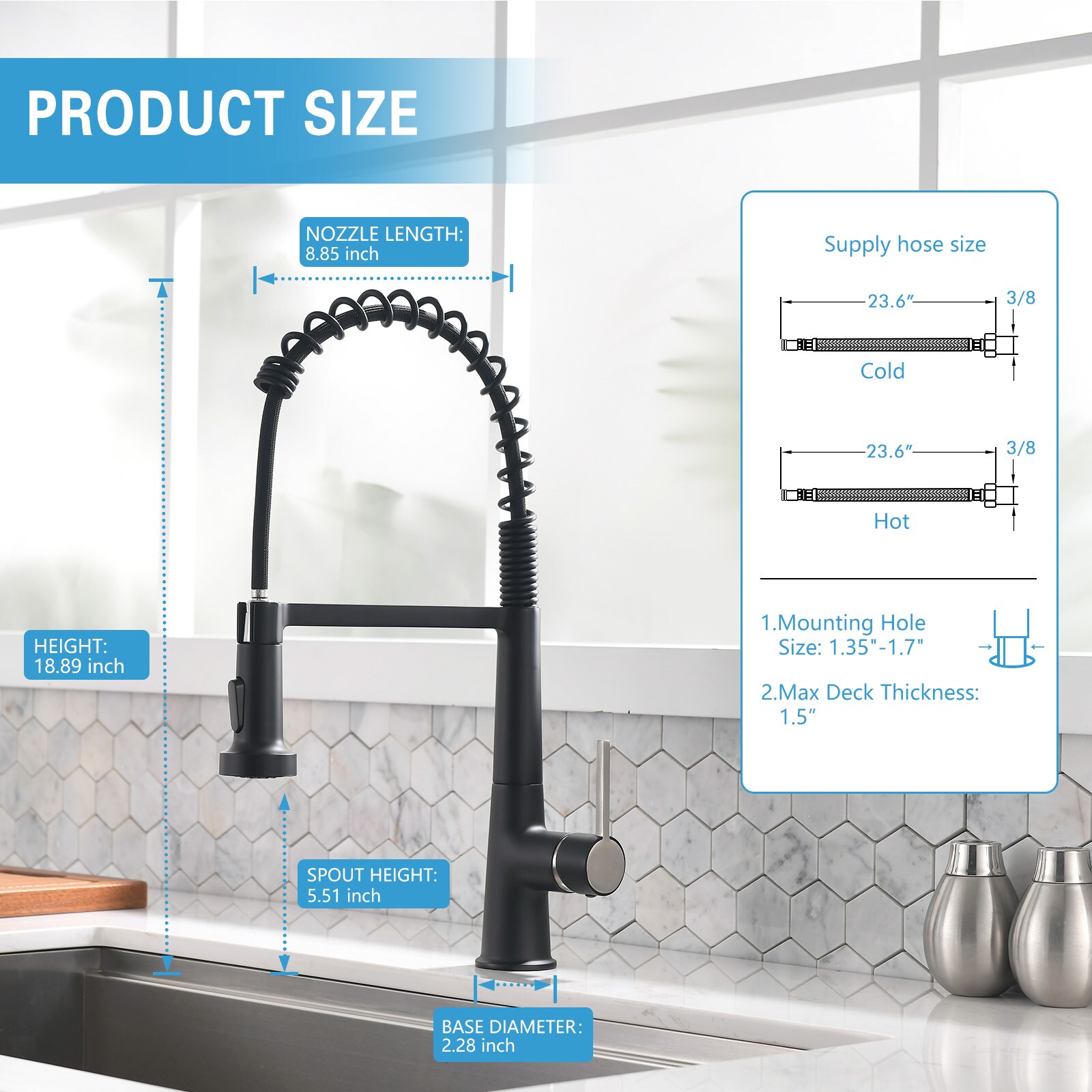 Fapully FA-B-1011B Kitchen-Faucets - View #8