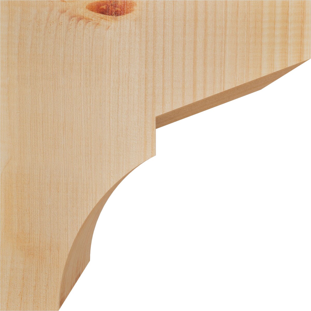 Ekena Millwork COR06X12X12MON00SDF corbels - View #3
