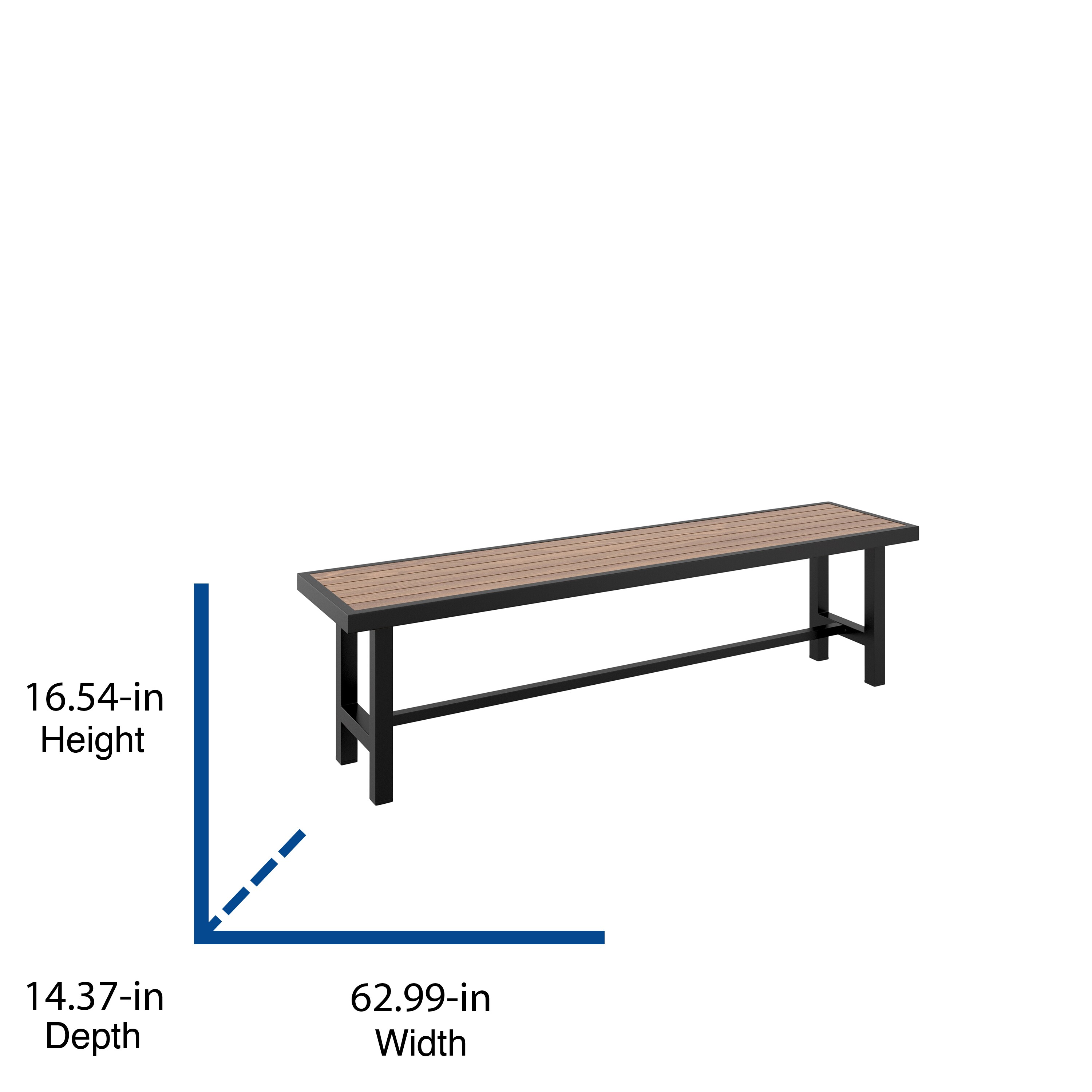 allen + roth FSS60672 benches - View #5