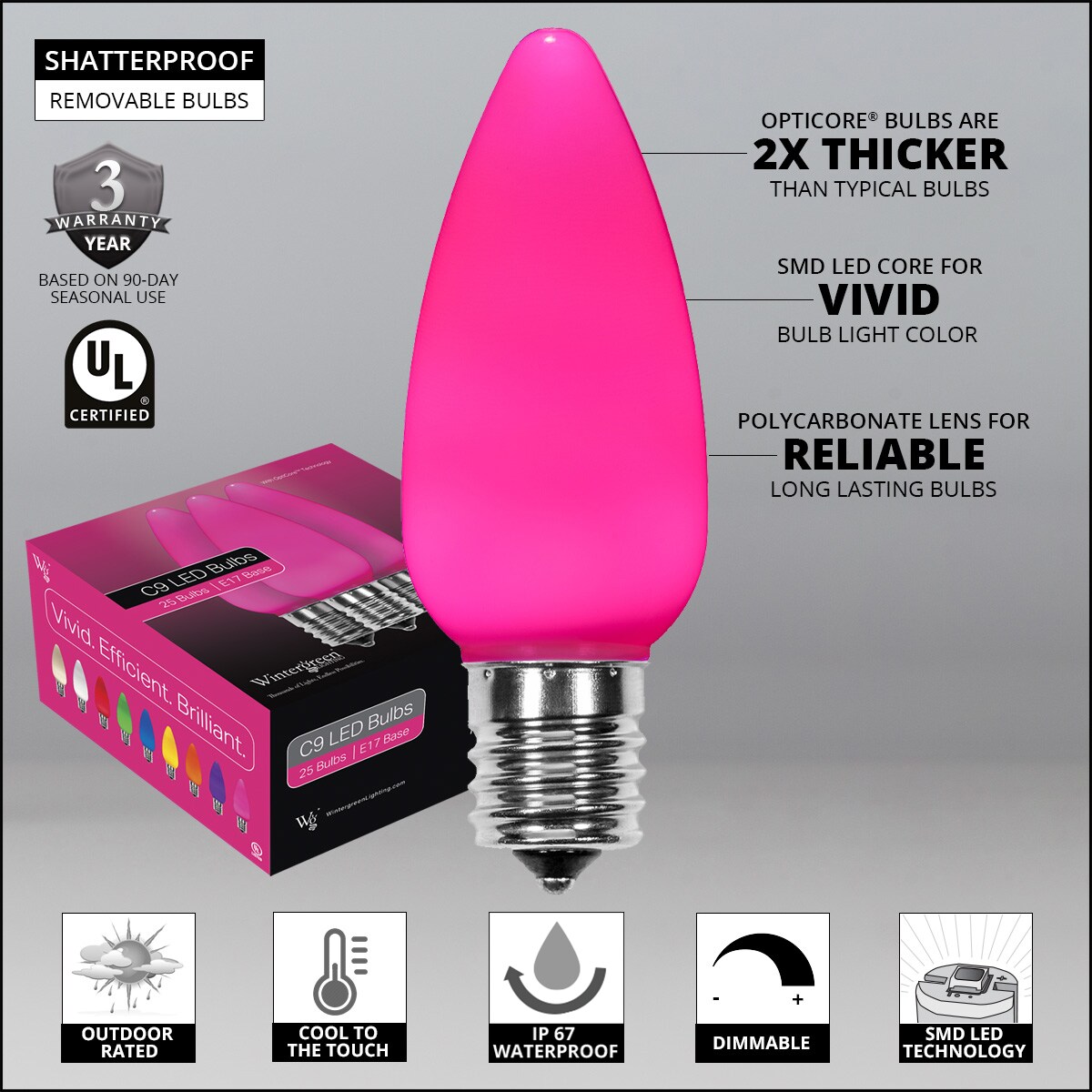 Wintergreen Lighting 74060 String-Light-Bulbs-Fuses - View #2