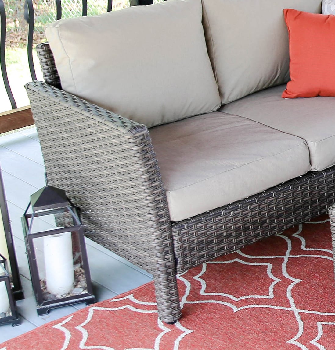 Leisure Made 768943-TAN Patio-Sofas-Daybeds - View #5
