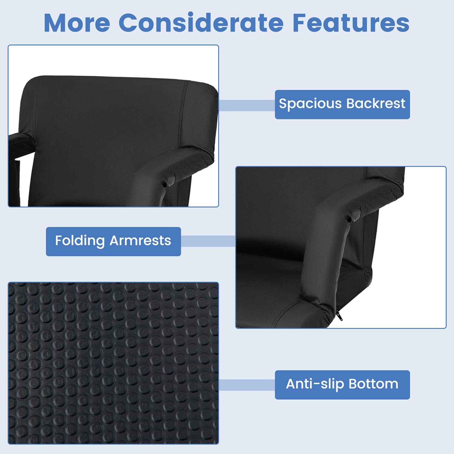 Costway CSHY003361 Bleacher-Cushions - View #8