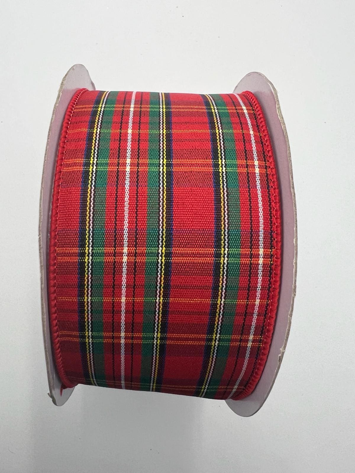Holiday Living 4502P2405LO 2.5-Inches Plaid Christmas Decor