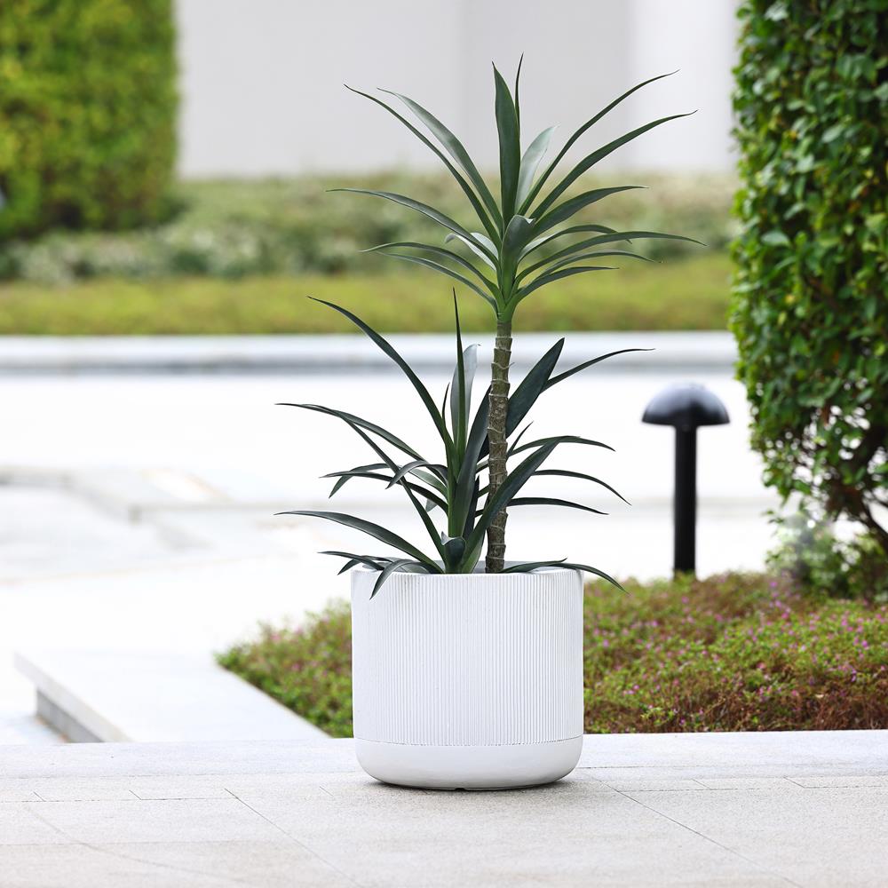 LuxenHome WHPL1971-W Planter-Window-Box - View #2