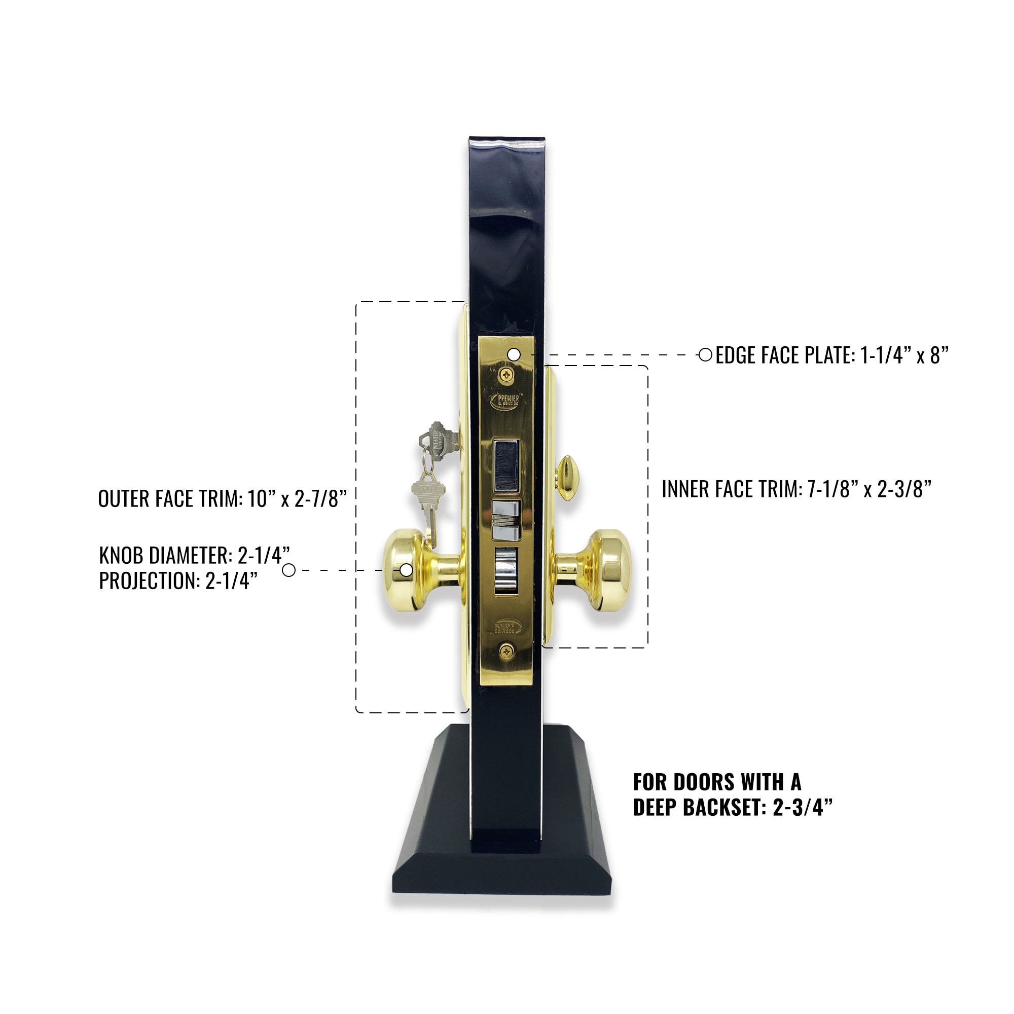 Premier Lock ML02 Door-Knobs - View #6