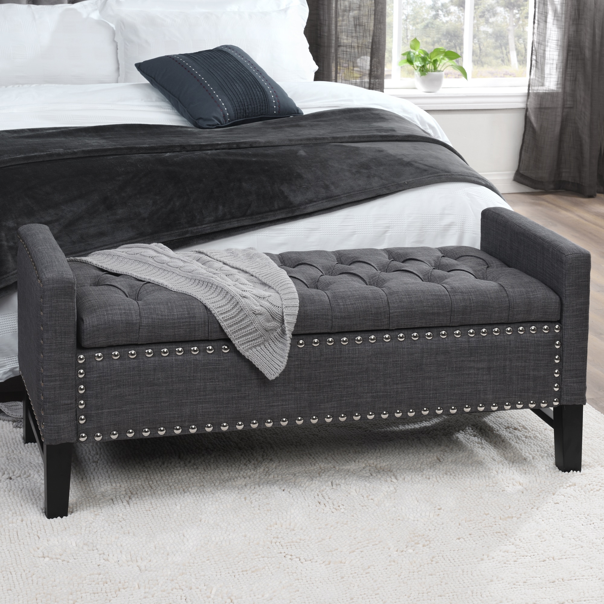Inspired Home SB09-03DG-LS bench - View #2
